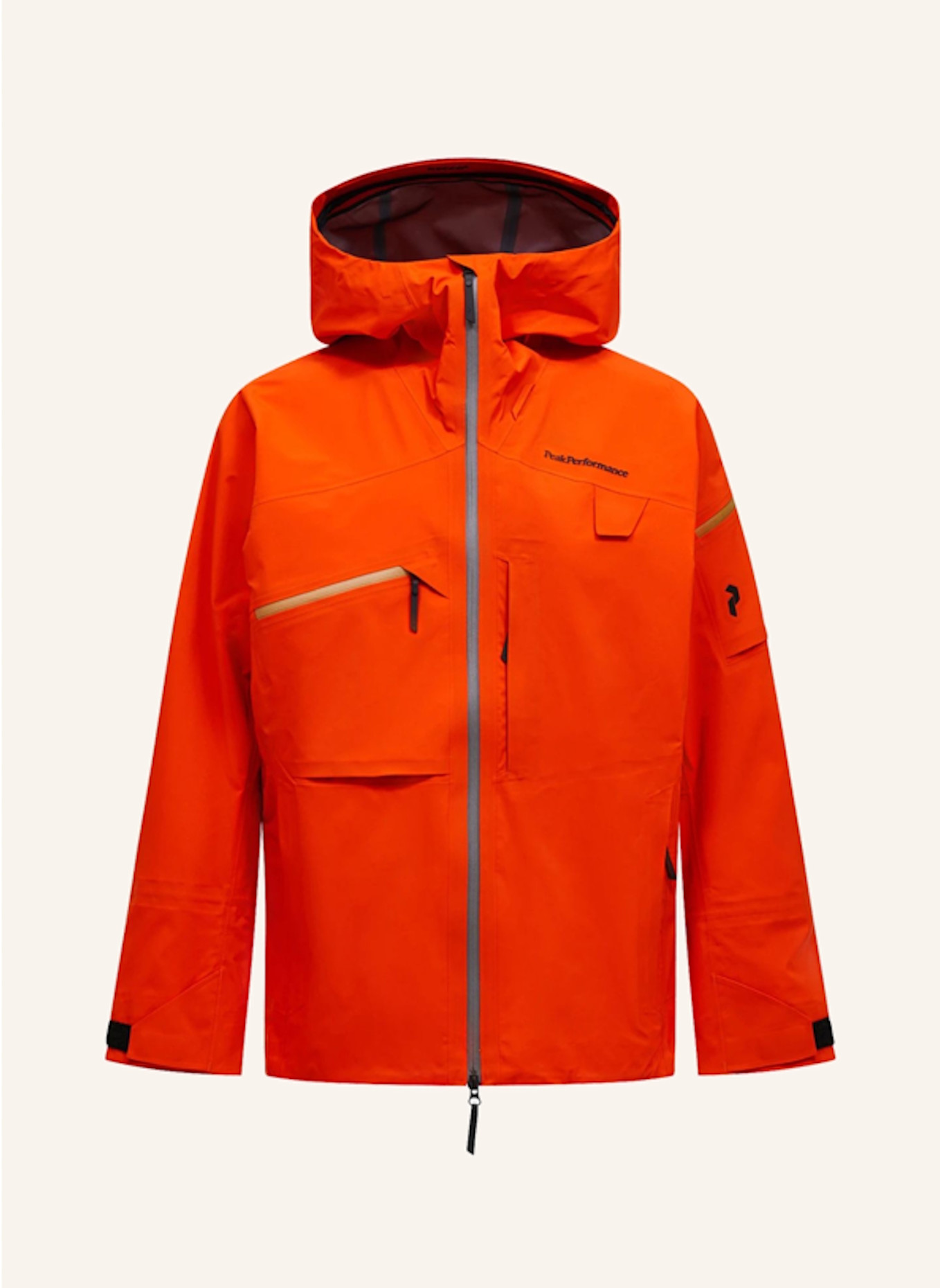 Peak Performance Shelljacke ALPINE GORE-TEX 3L: ORANGE