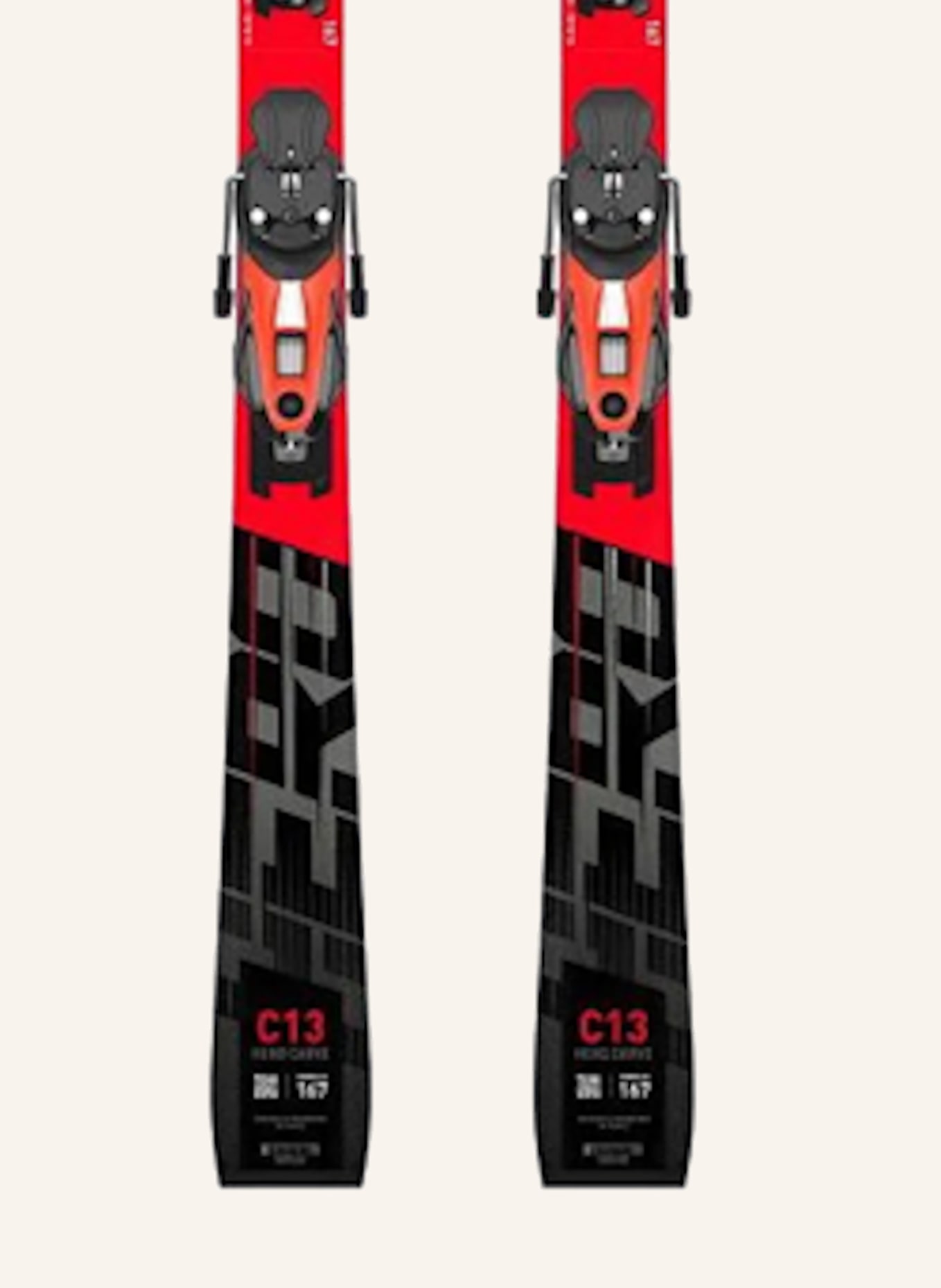 ROSSIGNOL Skiset HERO CARVER SHORT TURN: ROT