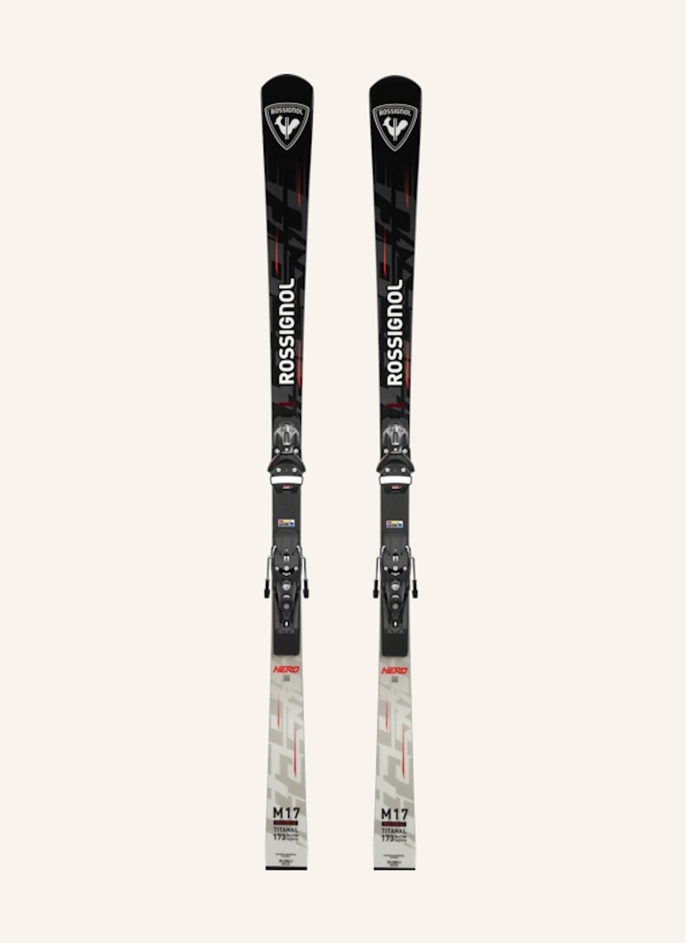 ROSSIGNOL Skiset HERO MASTER LT 22 2025: SCHWARZ