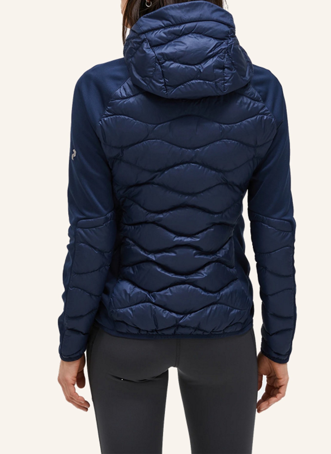 Peak Performance Softshelljacke HELIUM HYBRID DOWN: BLAU