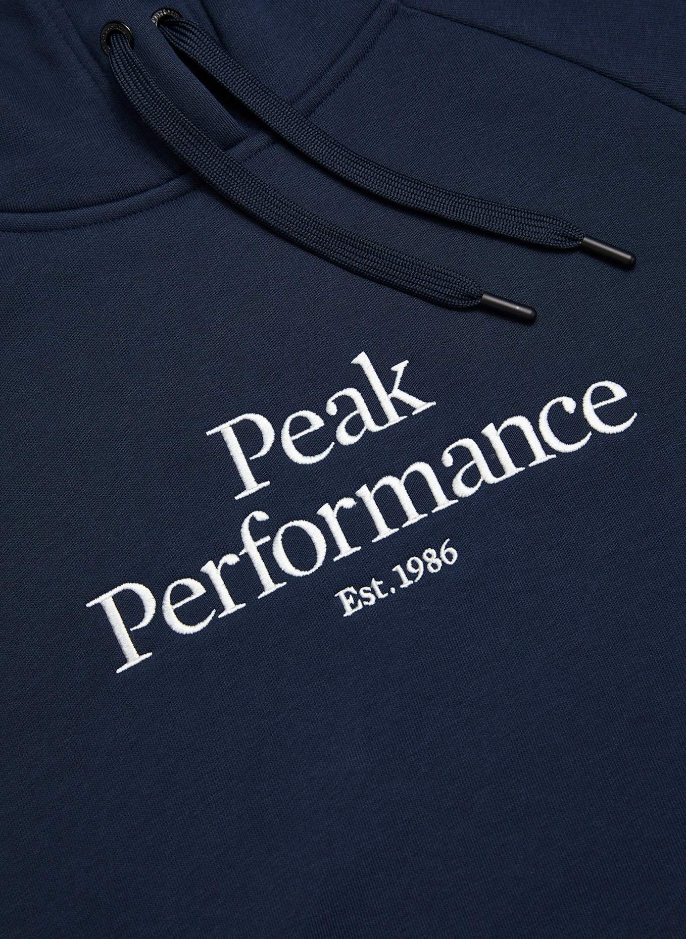 Peak Performance Hoody ORIGINAL HOOD: BLAU
