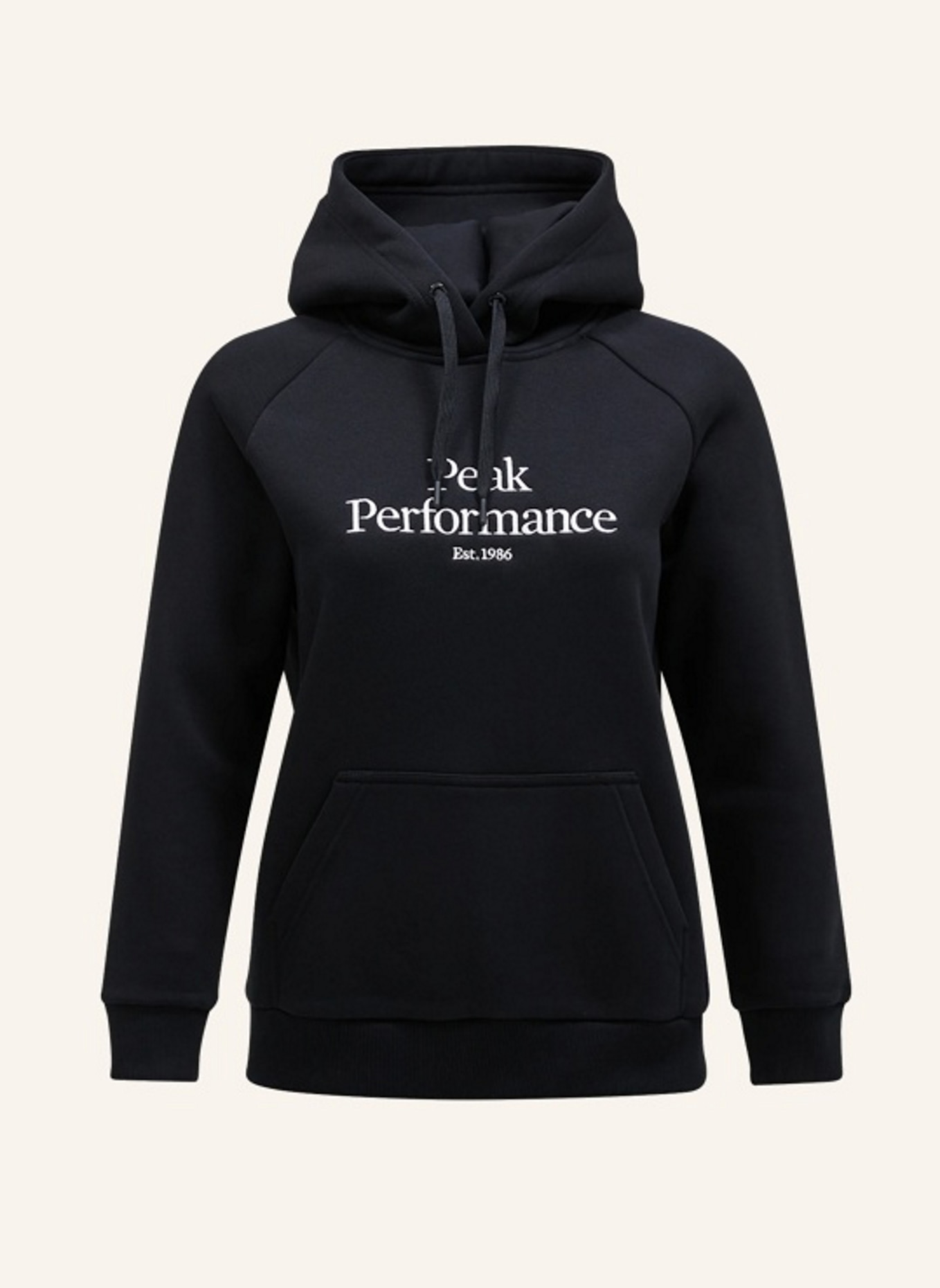 Peak Performance Hoody ORIGINAL HOOD: SCHWARZ