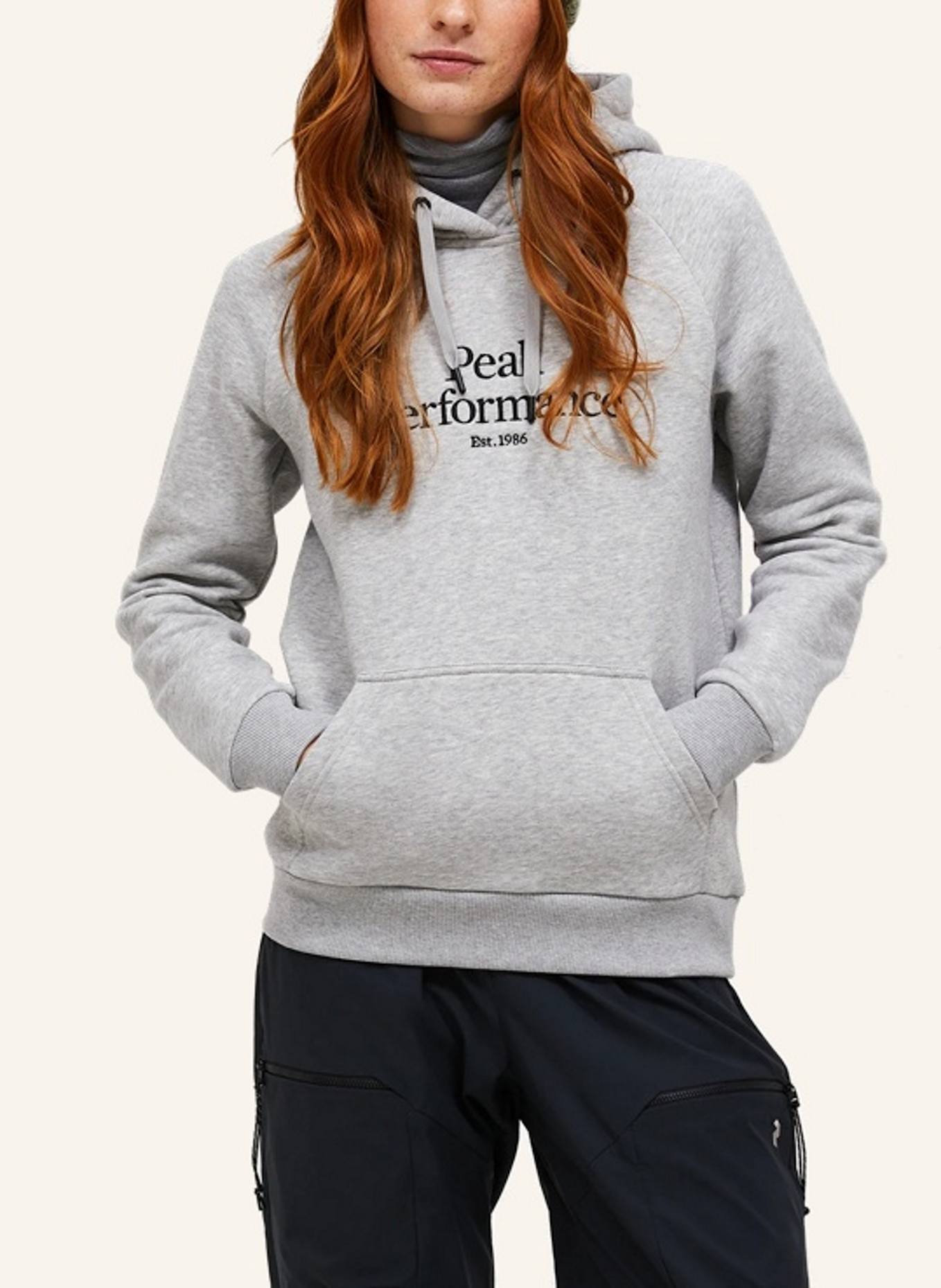Peak Performance Hoody ORIGINAL HOOD: GRAU