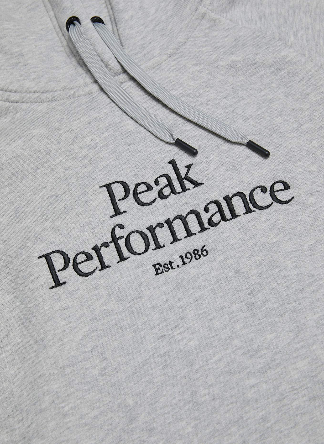 Peak Performance Hoody ORIGINAL HOOD: GRAU