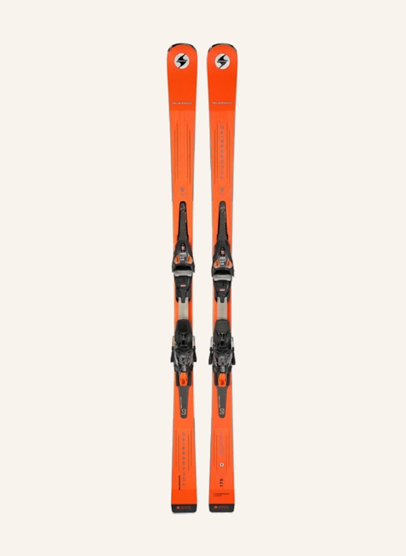 BLIZZARD Skiset THUNDERBIRD R 18 LTD: ORANGE