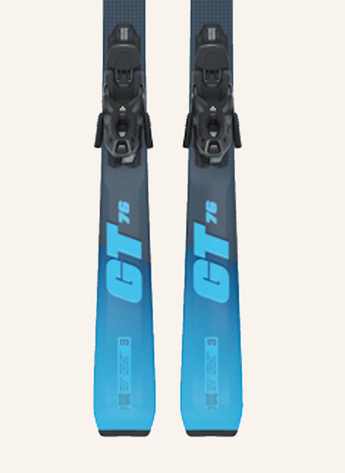 FISCHER Skiset THE CURV GT 76 2025: BLAU