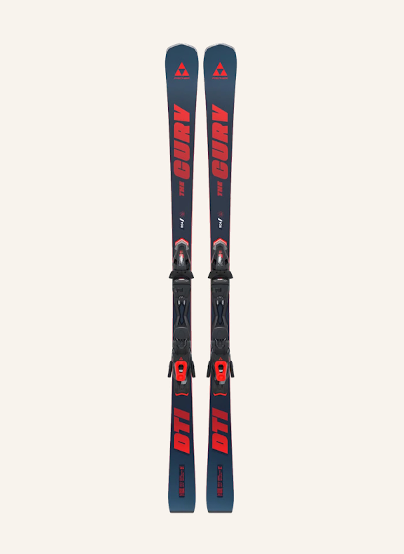FISCHER Skiset THE CURV DTX 2025: ECRU