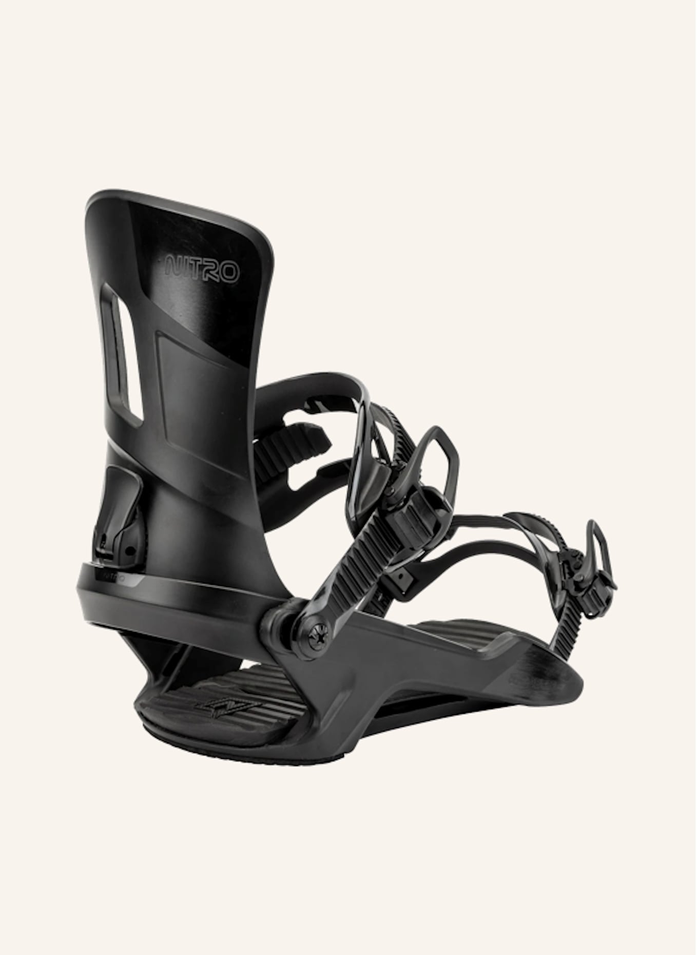 NITRO Snowboardbindung RAMBLER: SCHWARZ