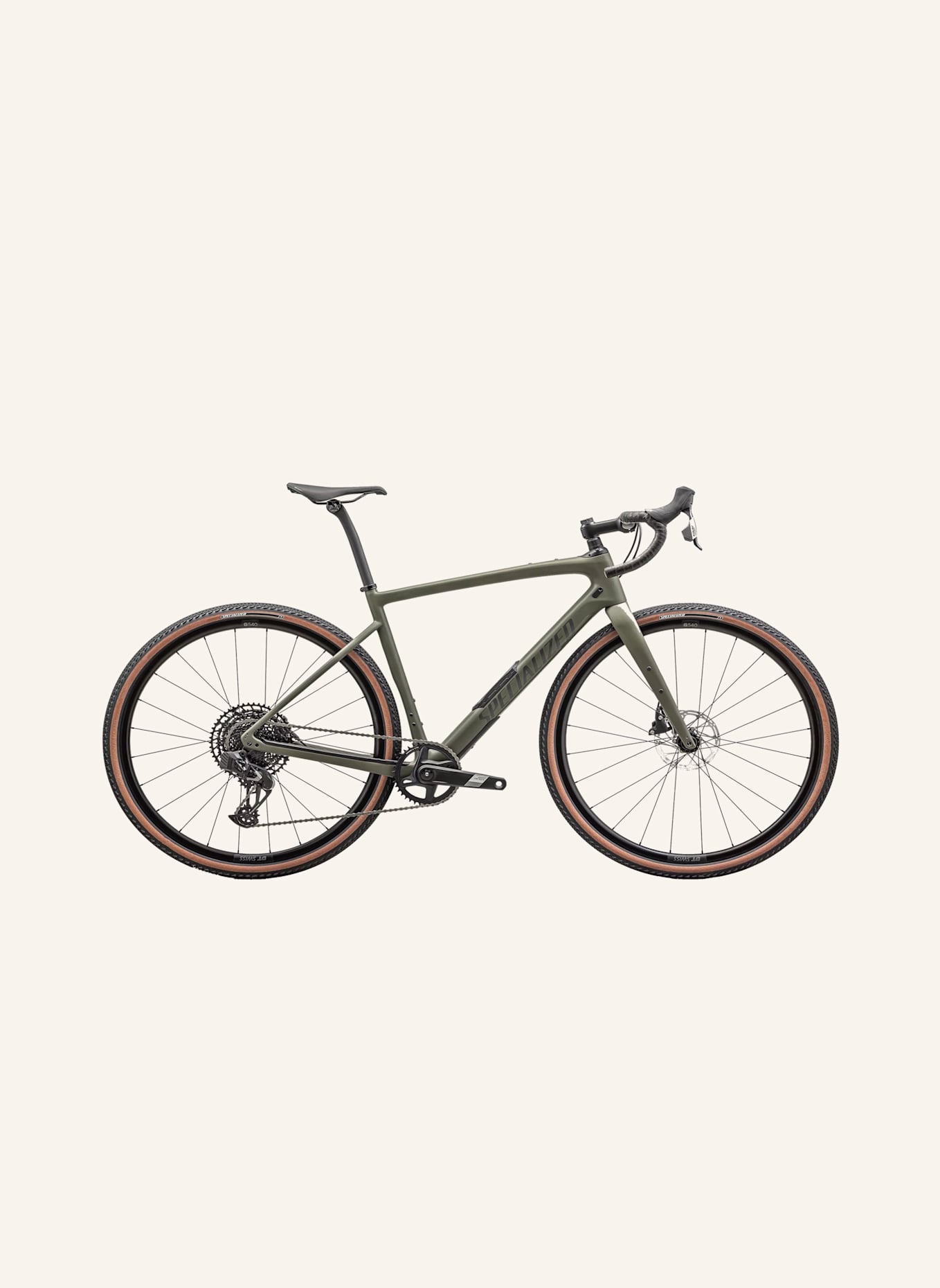 SPECIALIZED Gravel Bike DIVERGE COMP CARBON: GRÜN