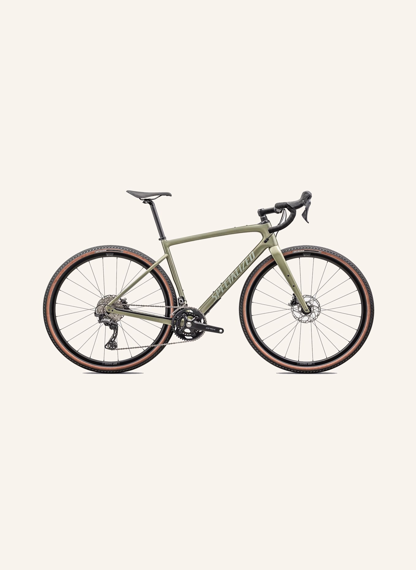 SPECIALIZED Gravel Bike DIVERGE SPORT CARBON: GRÜN