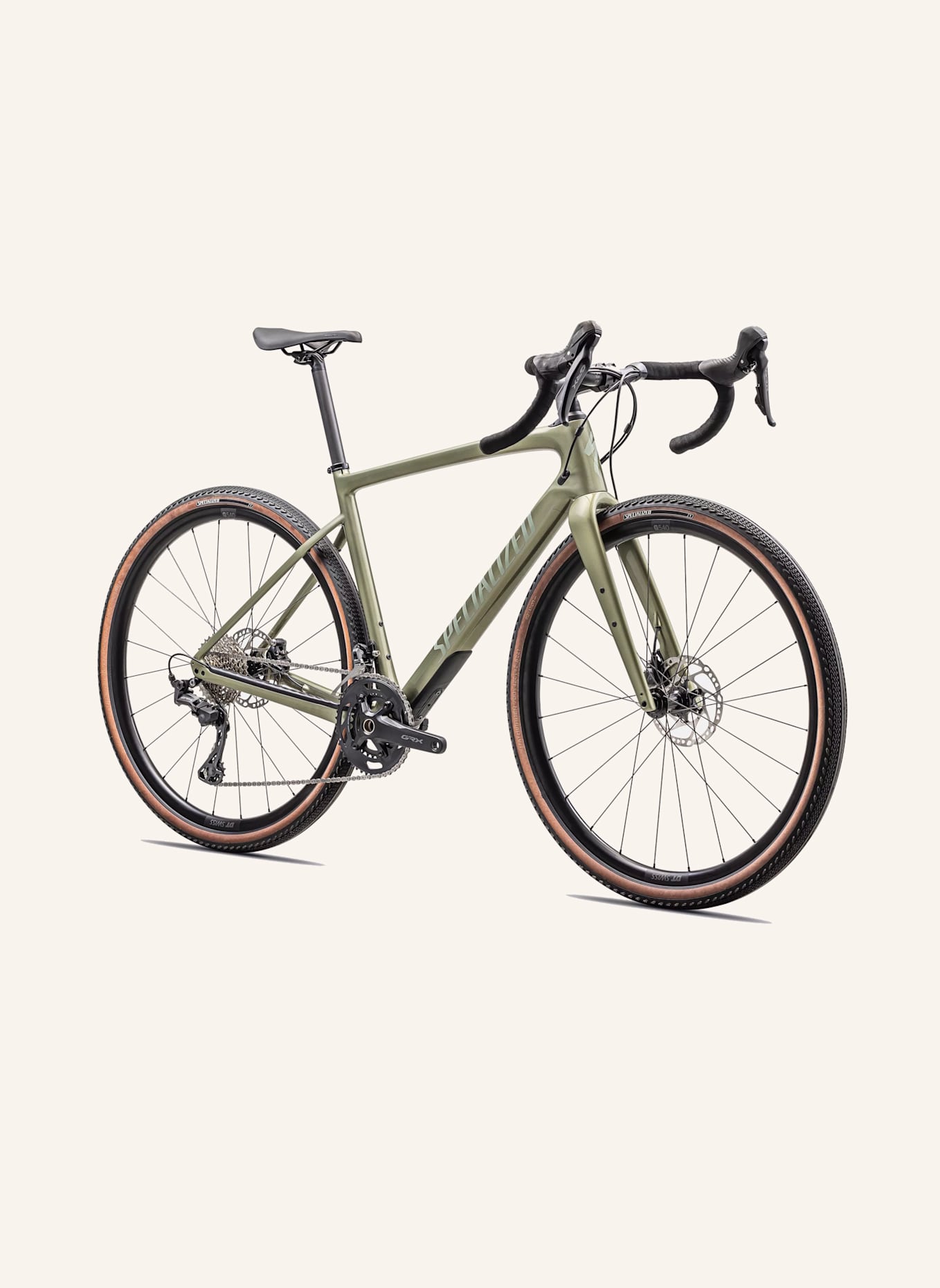 SPECIALIZED Gravel Bike DIVERGE SPORT CARBON: GRÜN