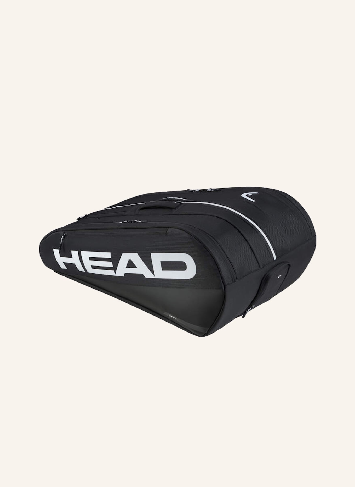 HEAD Tennistasche TOUR RACQUET BAG XL: SCHWARZ