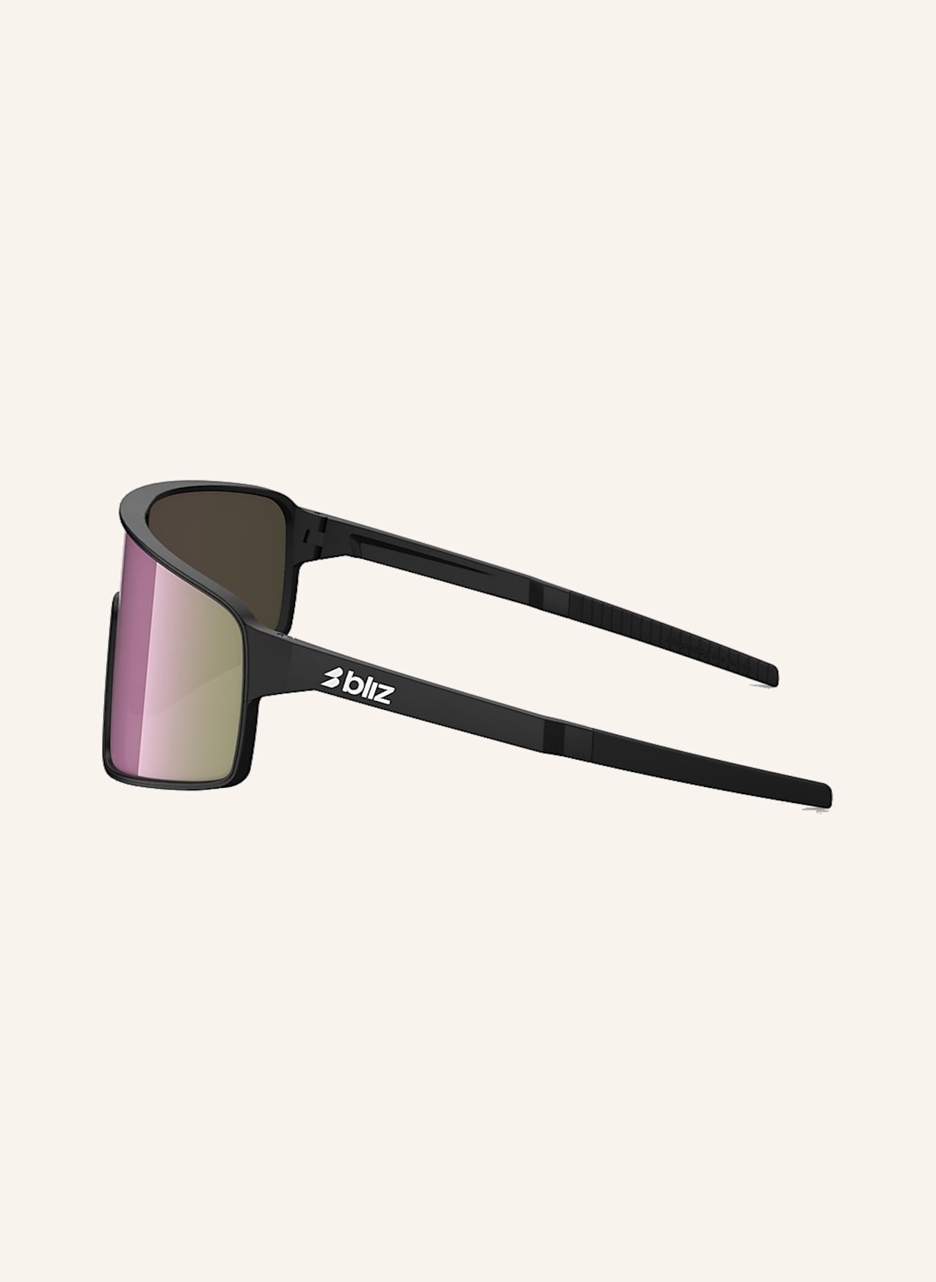 Bliz Sportbrille P001: SCHWARZ