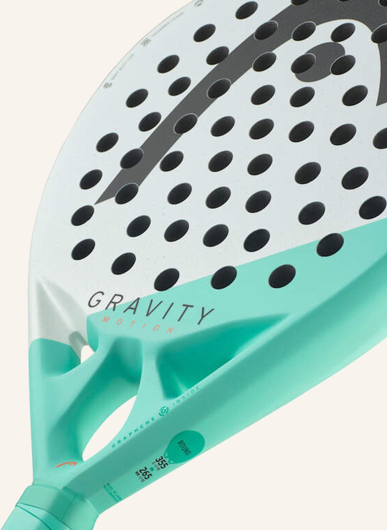 HEAD Padelschläger GRAVITY MOTION: ECRU