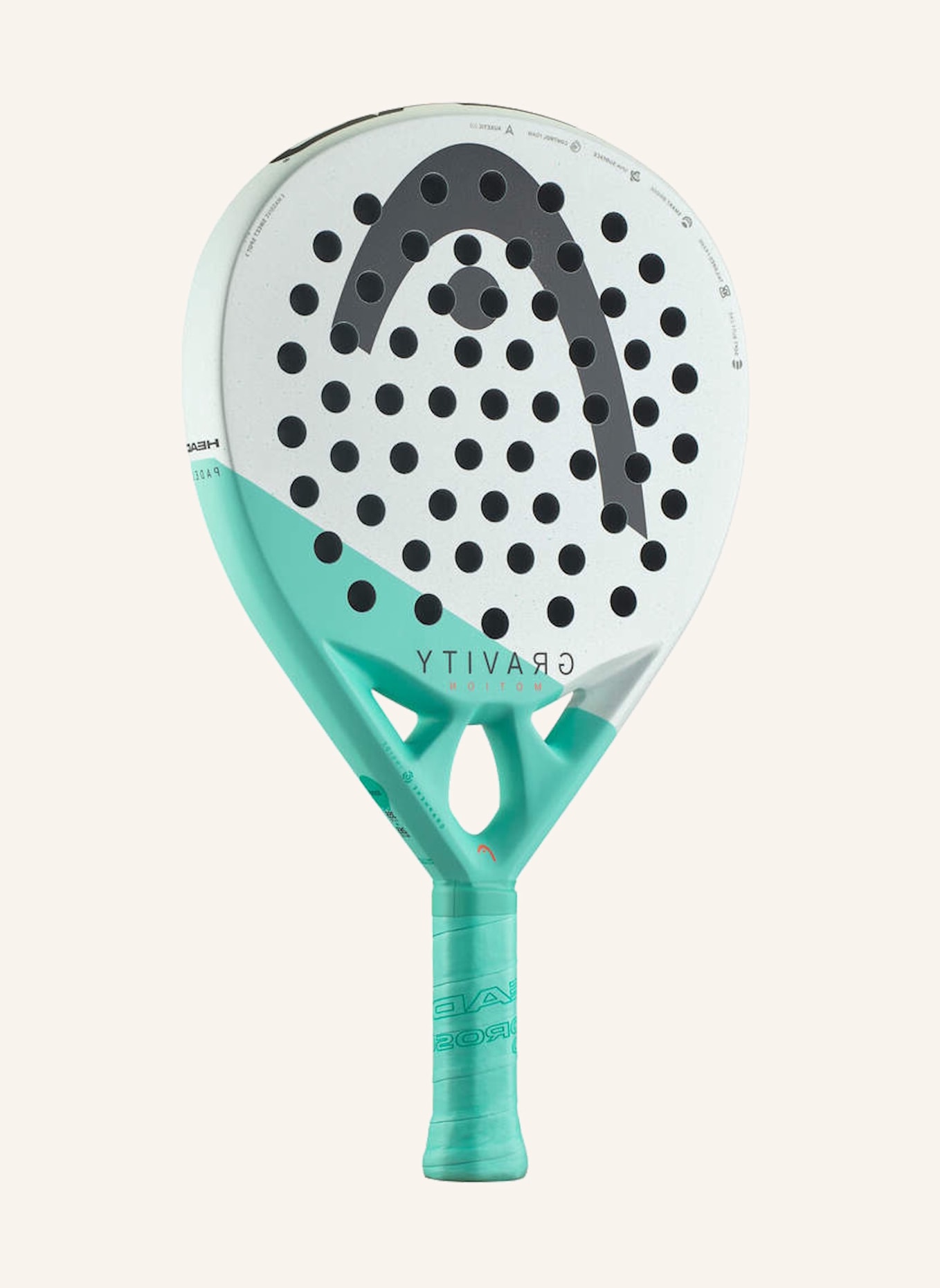 HEAD Padelschläger GRAVITY MOTION: ECRU