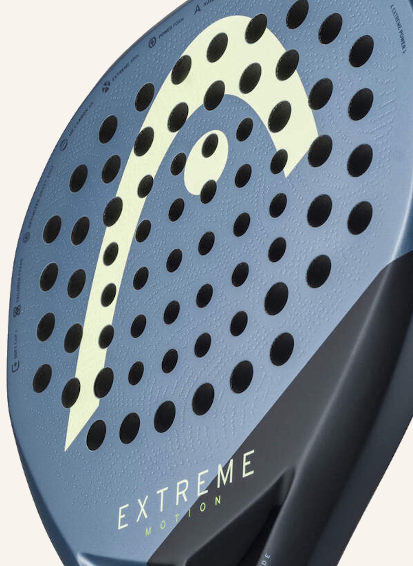 HEAD Padelschläger EXTREME MOTION: ECRU