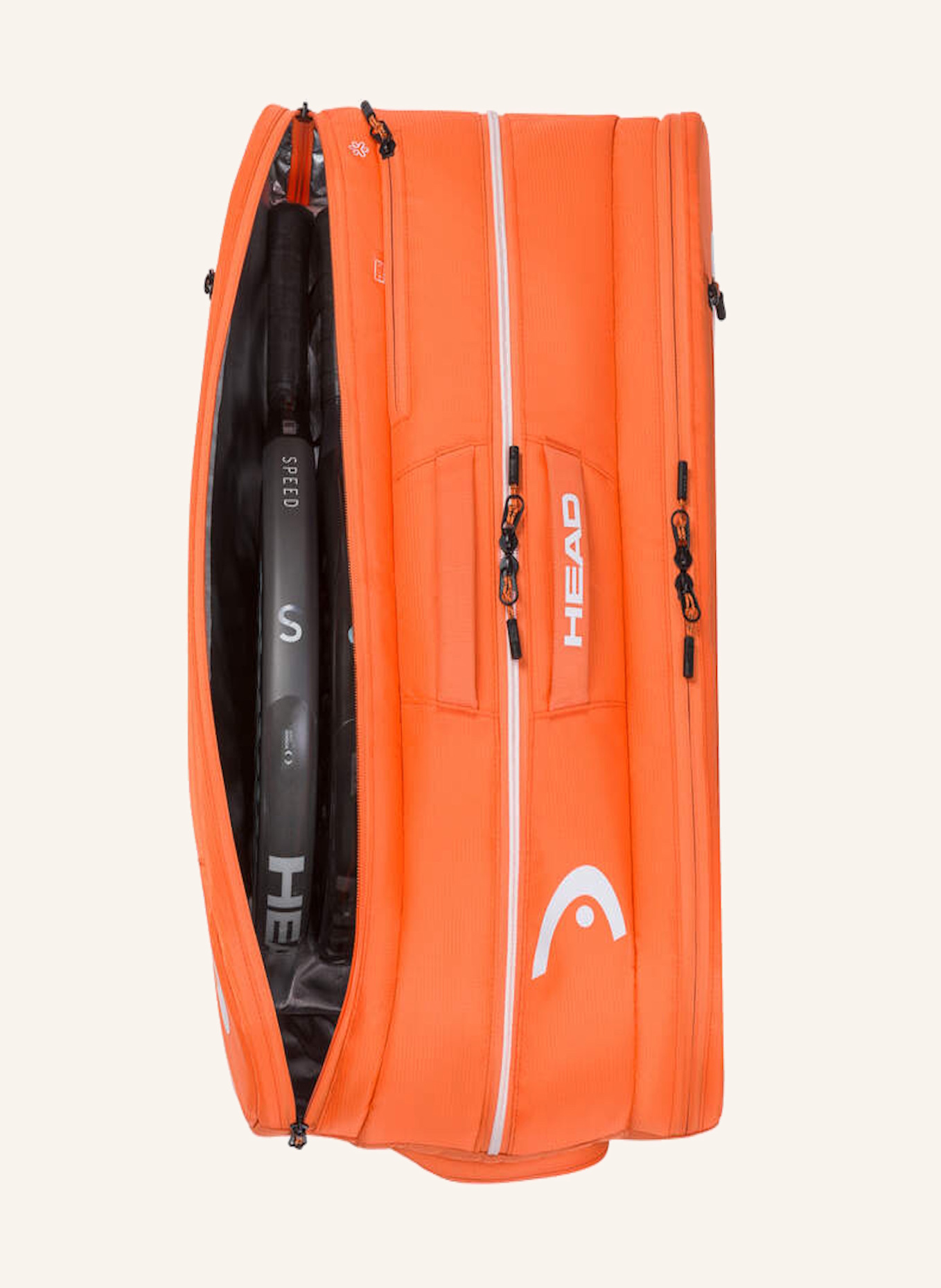 HEAD Padelschlägertasche TOUR L: ORANGE