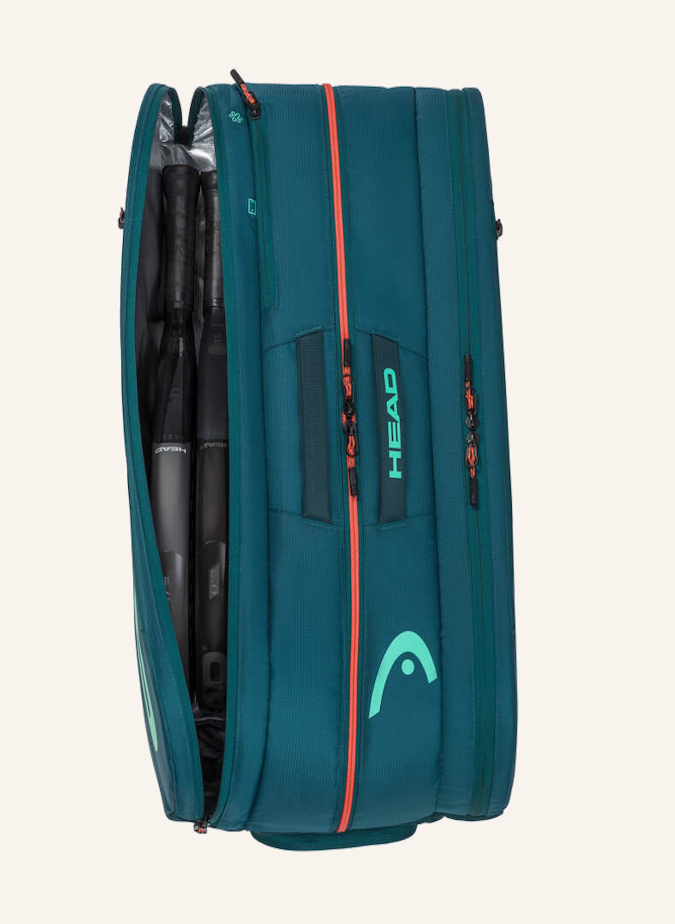 HEAD Padelschlägertasche TOUR L: GRÜN