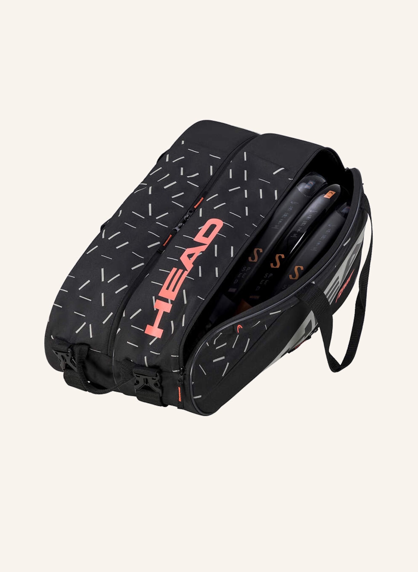 HEAD Padelschlägertasche TEAM L: ECRU