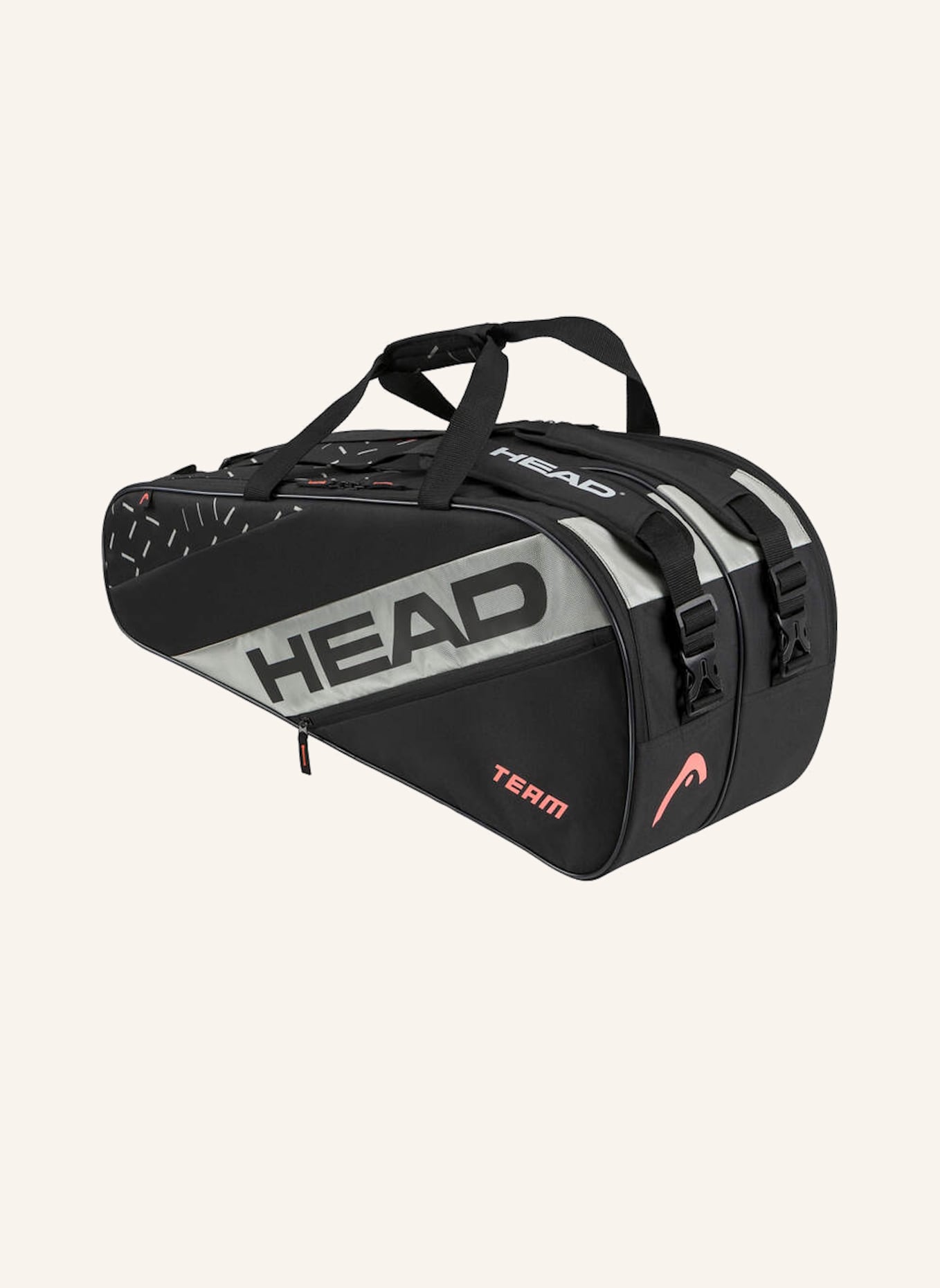 HEAD Tennis Tasche TEAM RACQUET BAG L: SCHWARZ