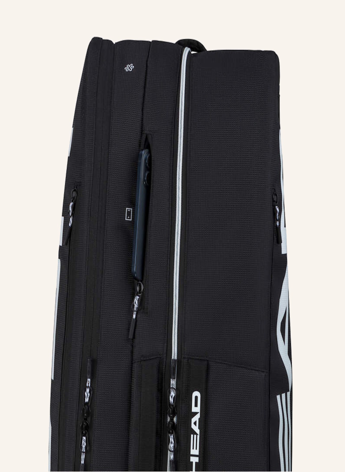 HEAD Tennistasche TOUR RACQUET BAG M: SCHWARZ