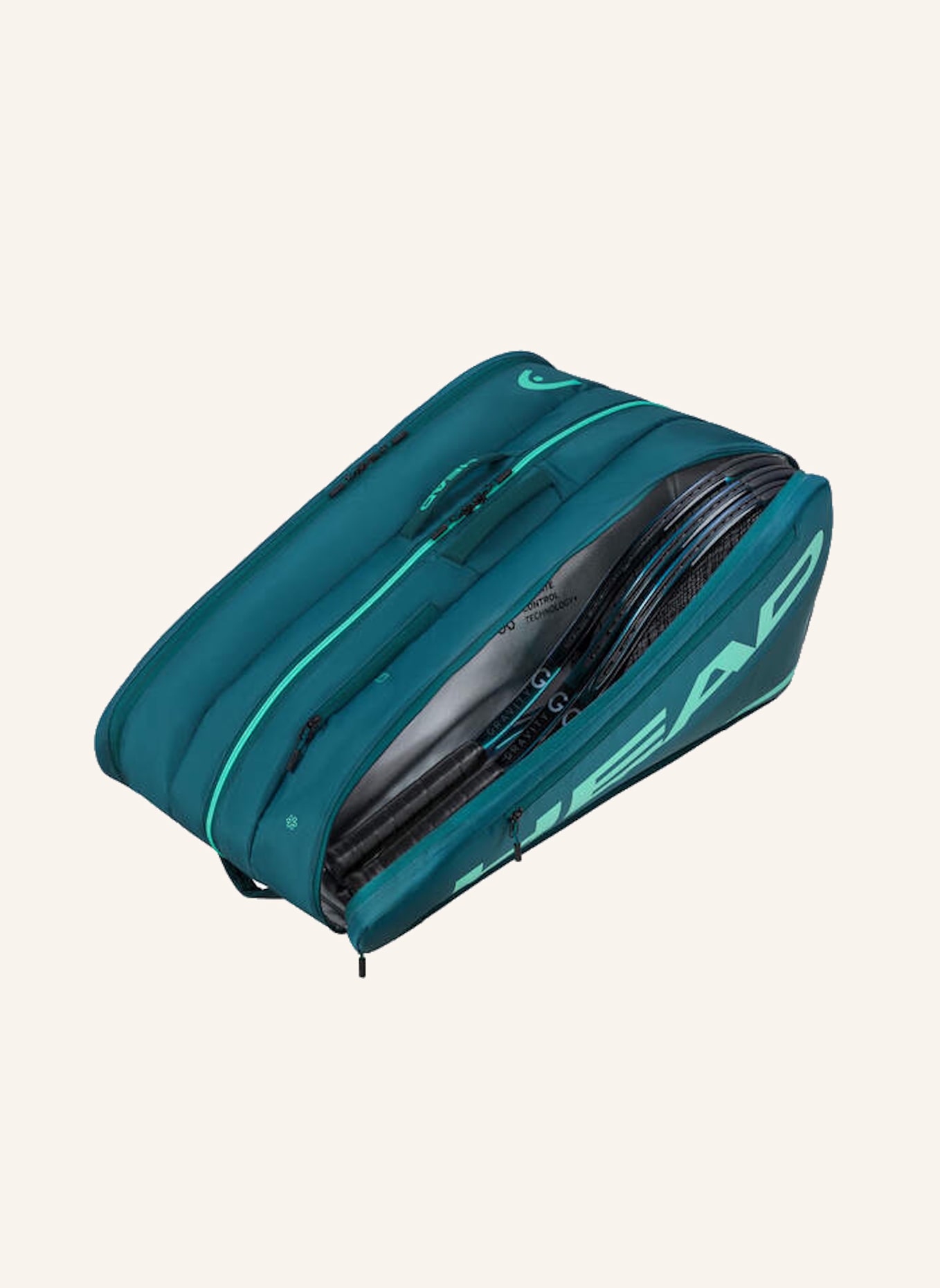 HEAD Tennistasche TOUR RACQUET BAG XL: GRÜN