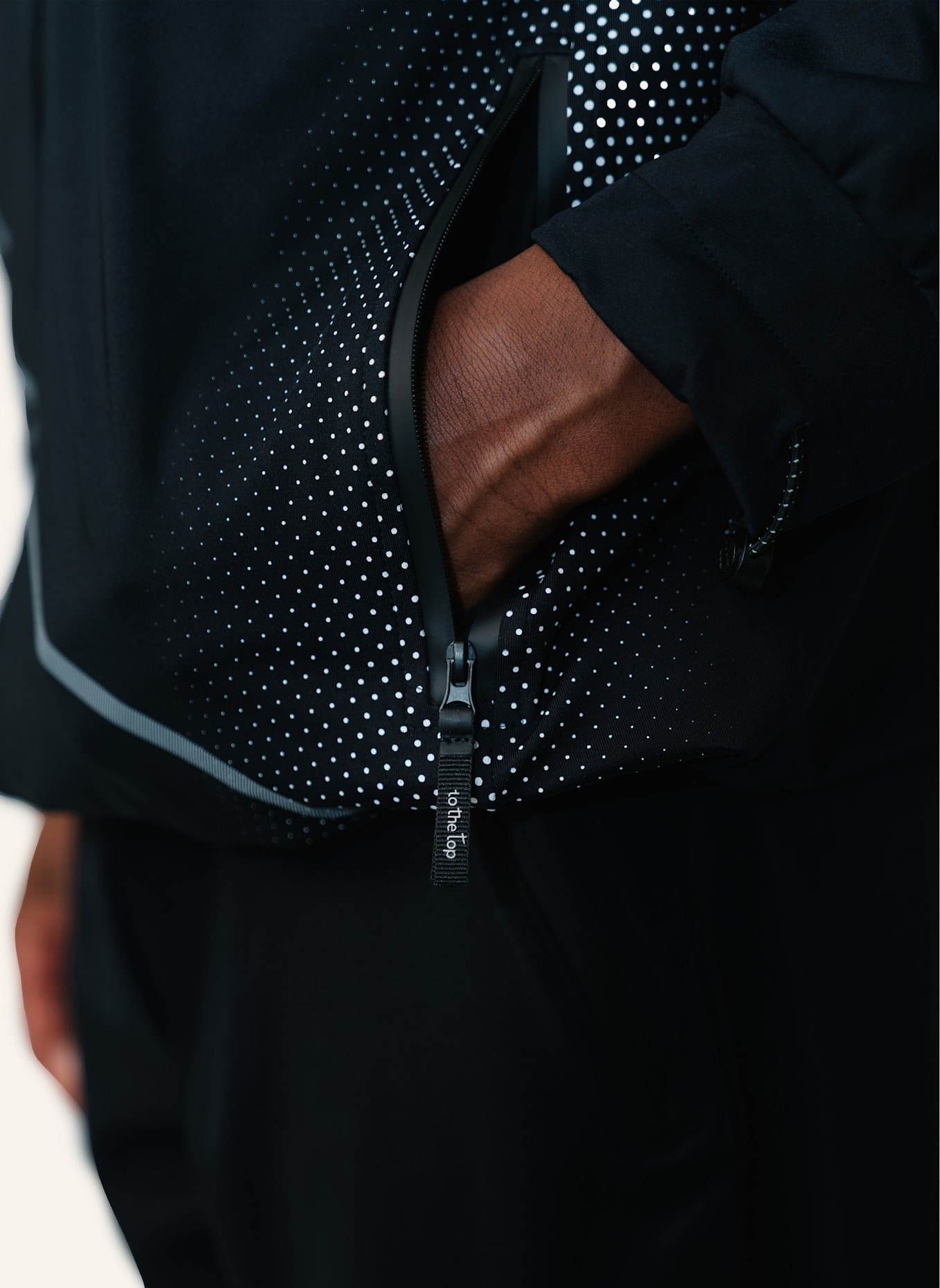 to the top Jacket PACE TALL: SCHWARZ