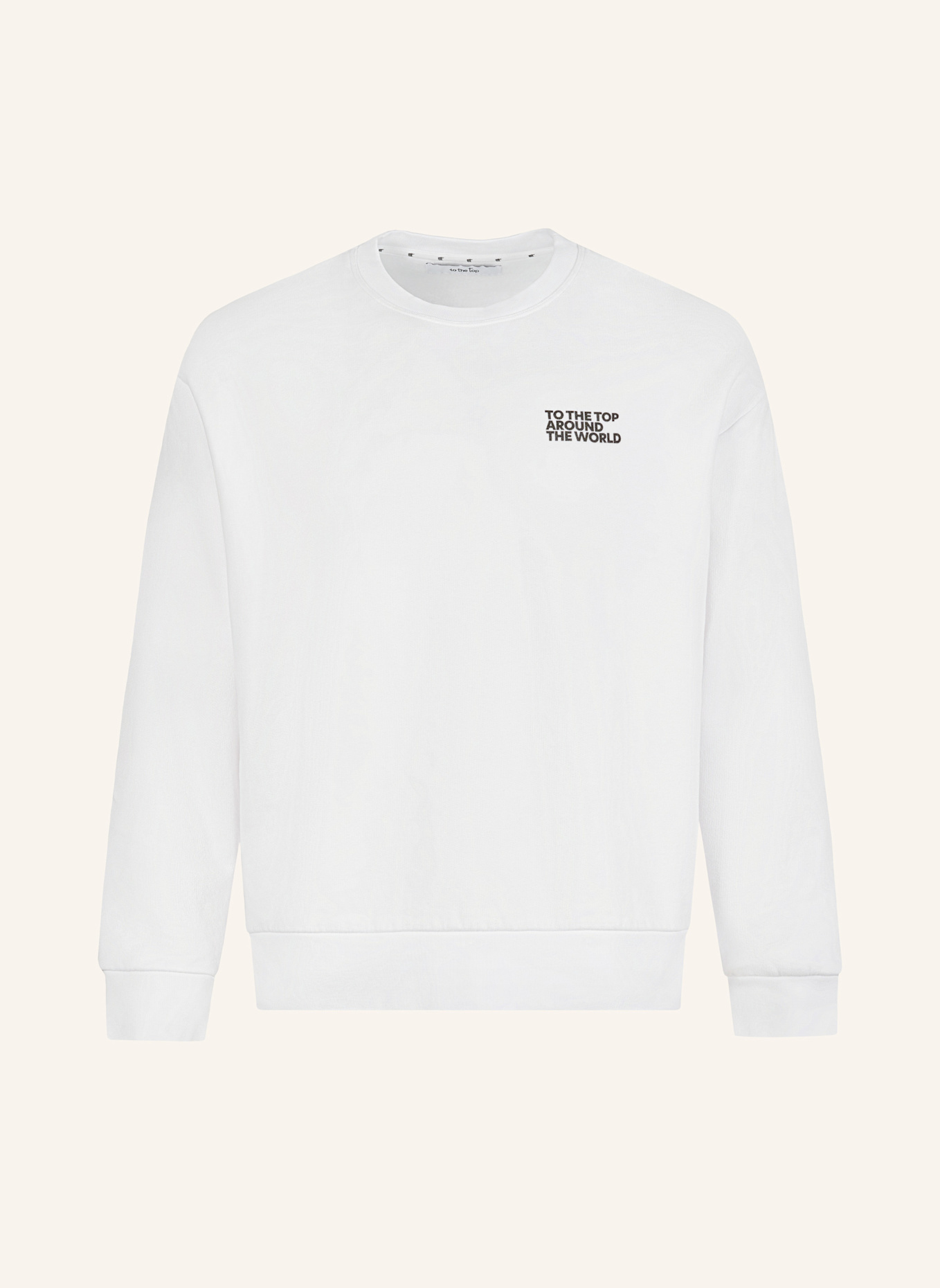 to the top Sweater AROUND THE WORLD: WEISS