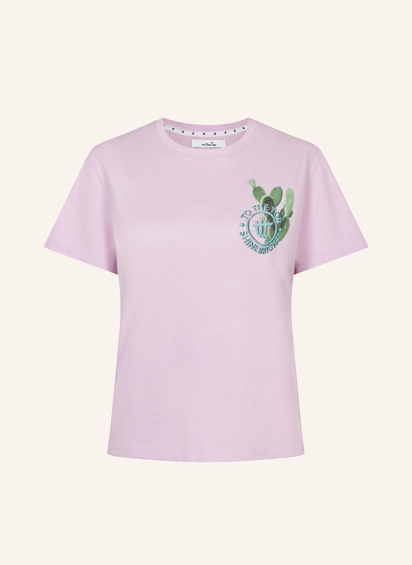 to the top T-Shirt IBIZA: LILA