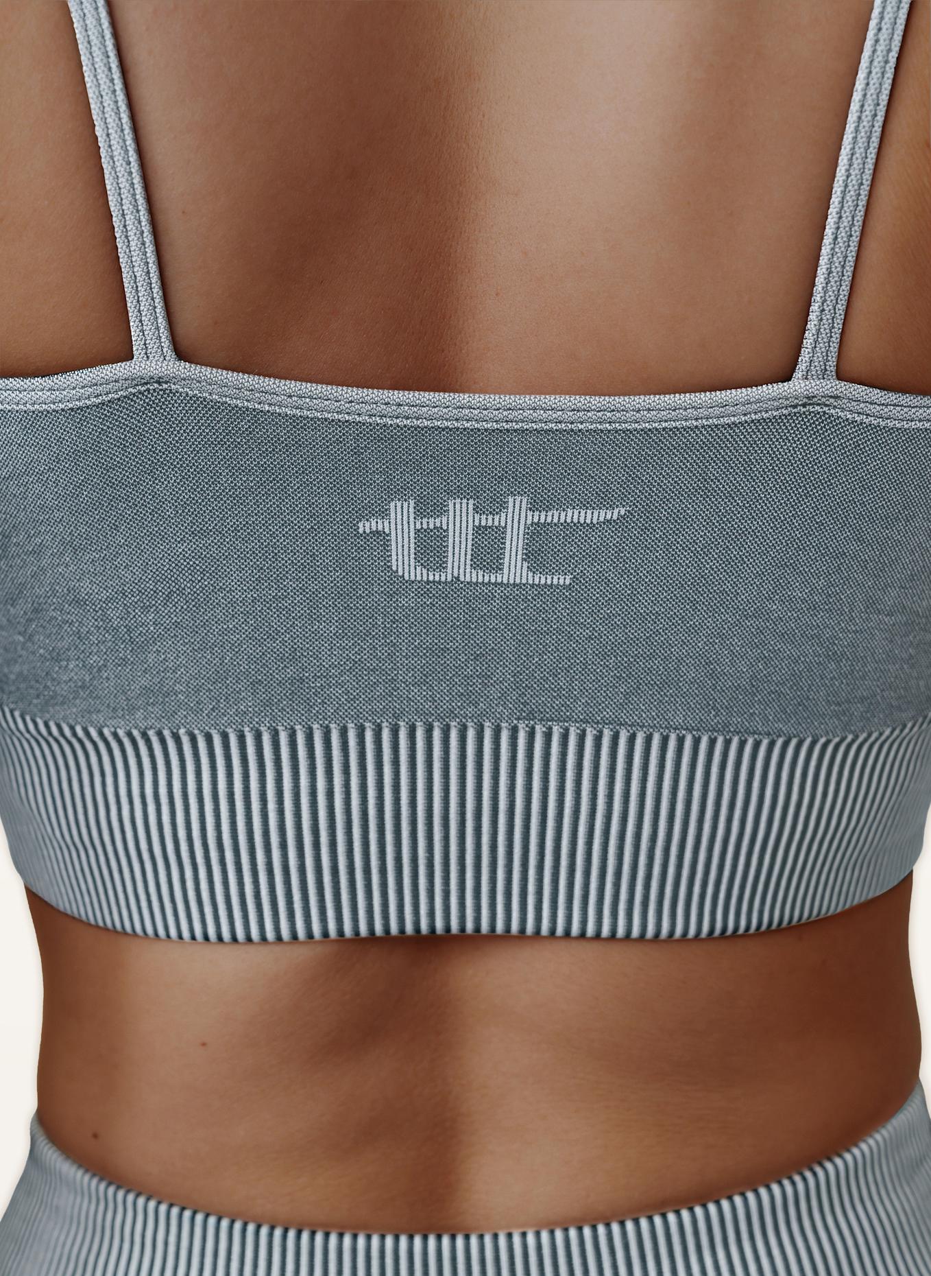to the top Sports Bra SEAMLESS LIGHT: GRAU