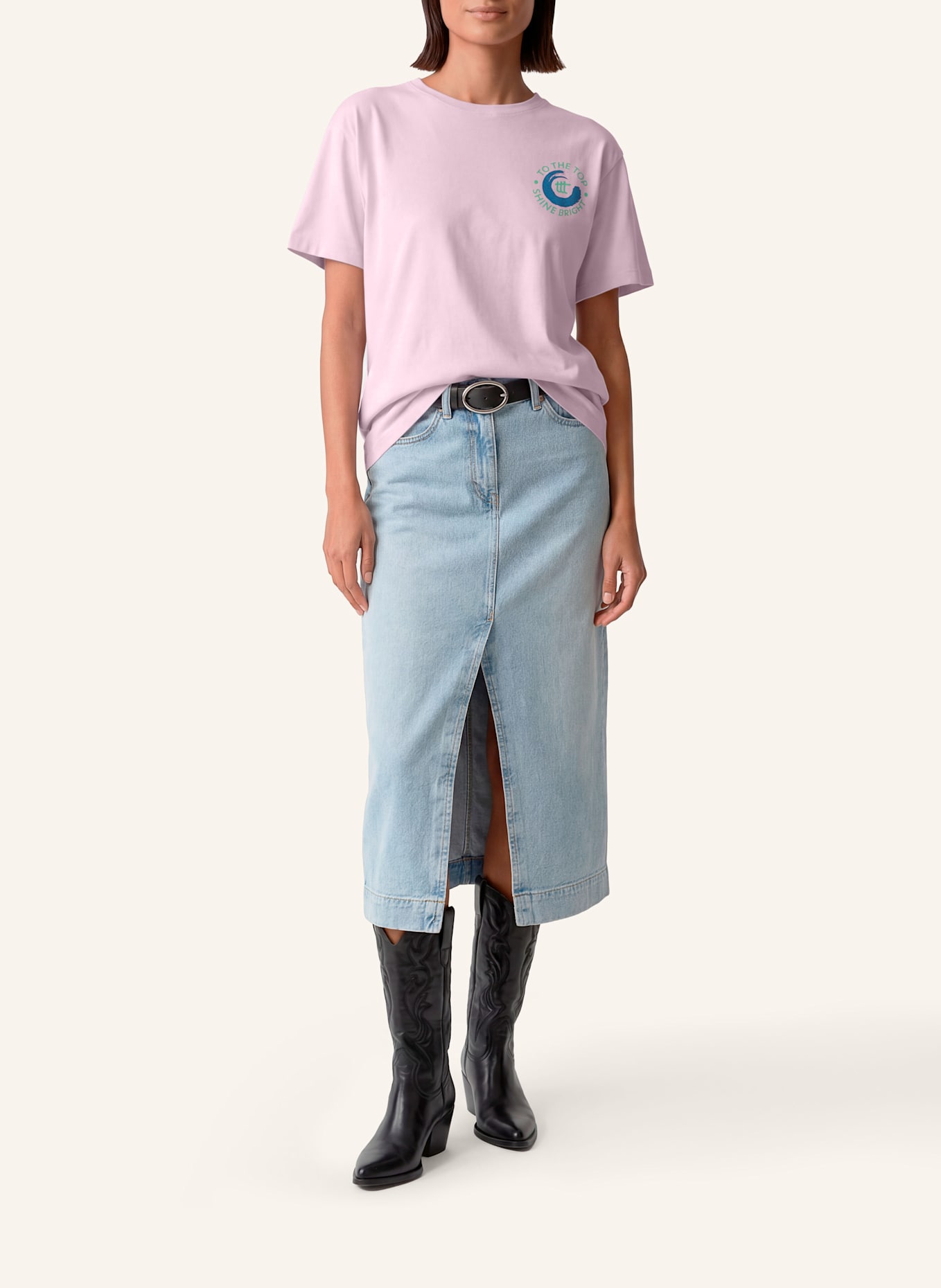 to the top T-Shirt ARTY: LILA