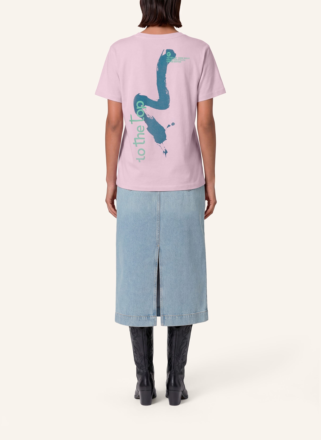 to the top T-Shirt ARTY: LILA