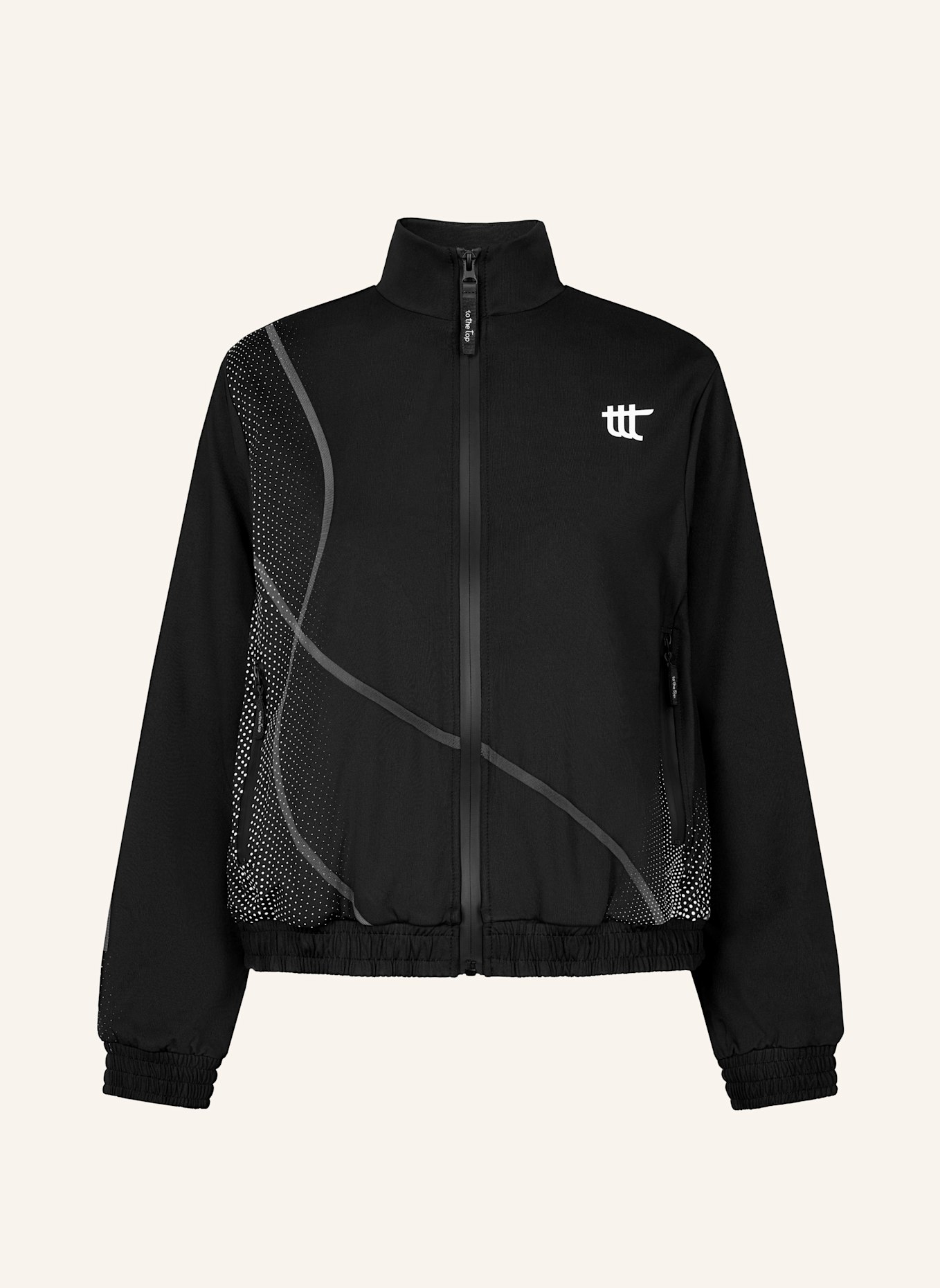 to the top Track Jacket Pace Track Jacket: SCHWARZ