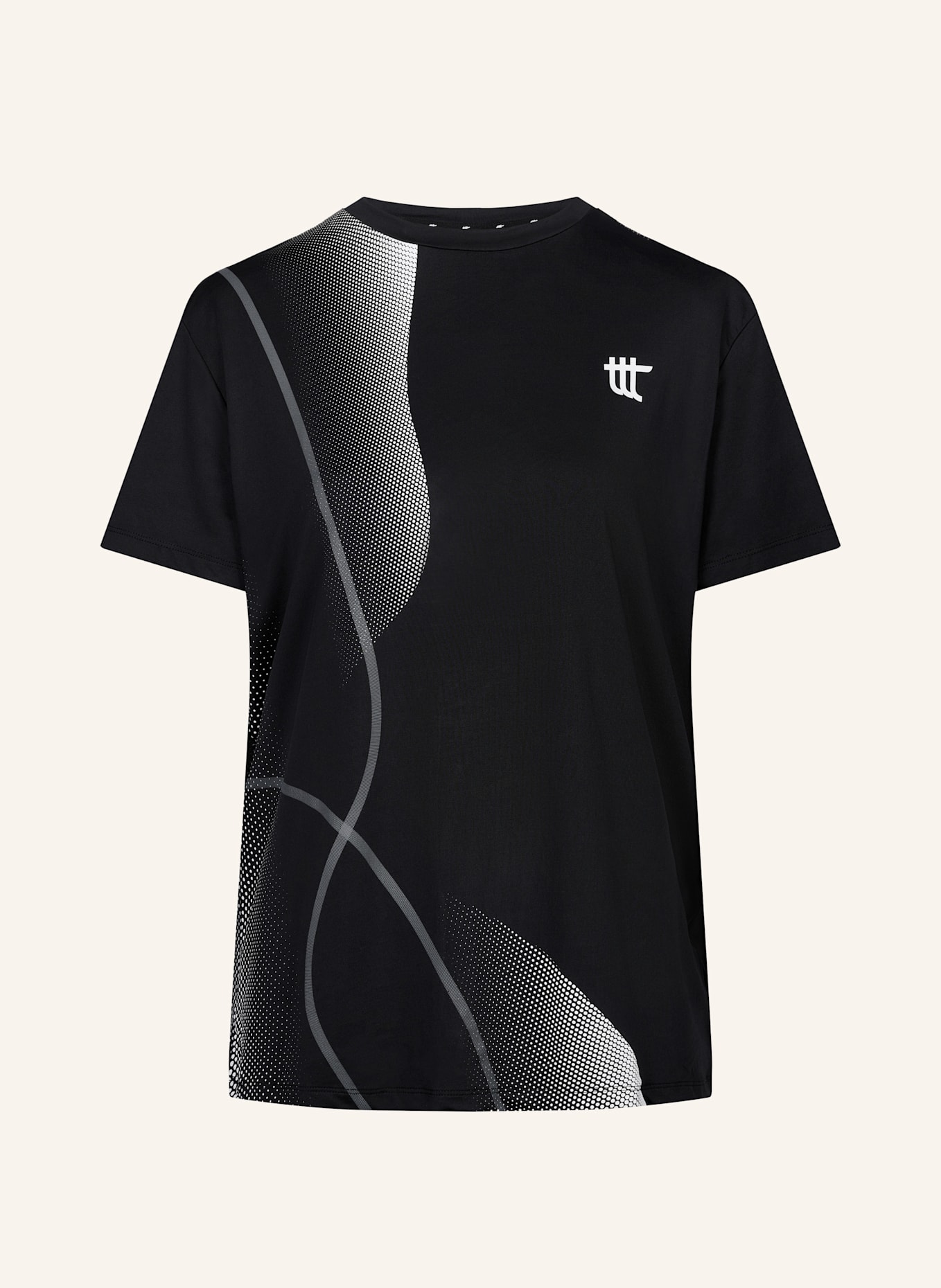 to the top T-Shirt PACE: SCHWARZ