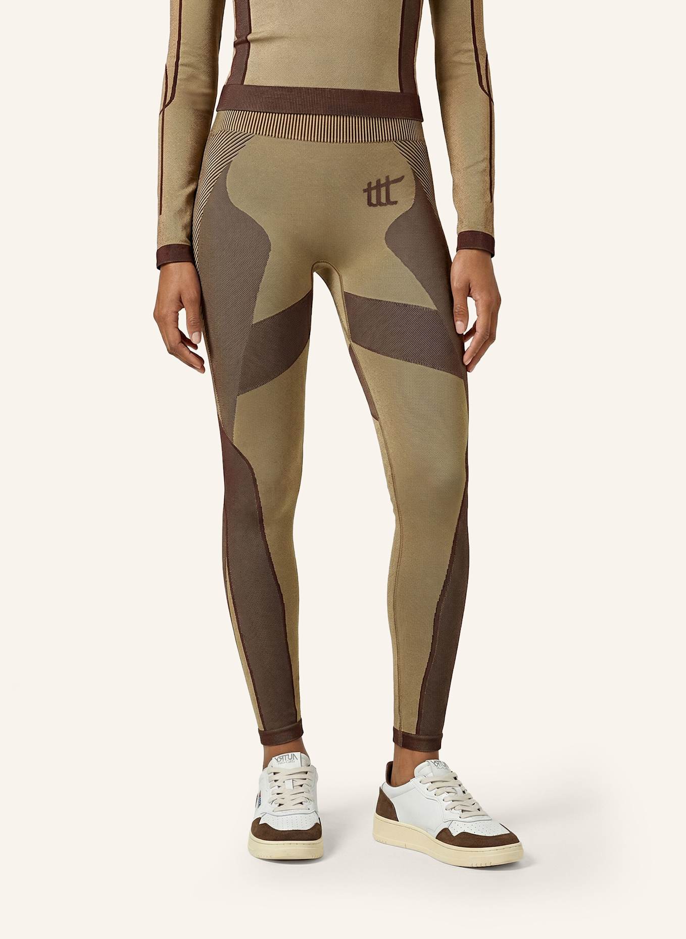 to the top Leggings SEAMLESS: BRAUN