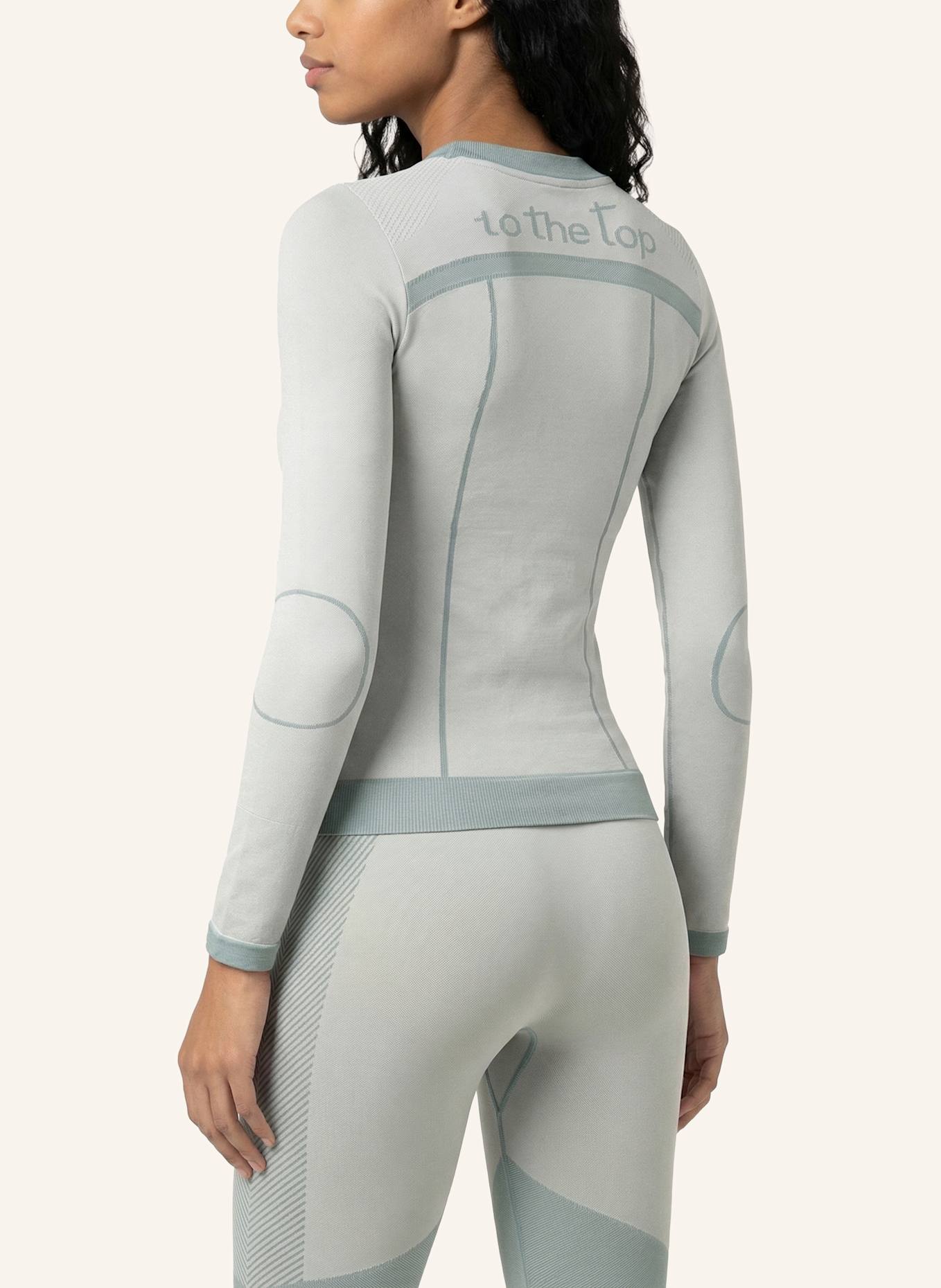 to the top Long Sleeve SEAMLESS: BLAUGRAU