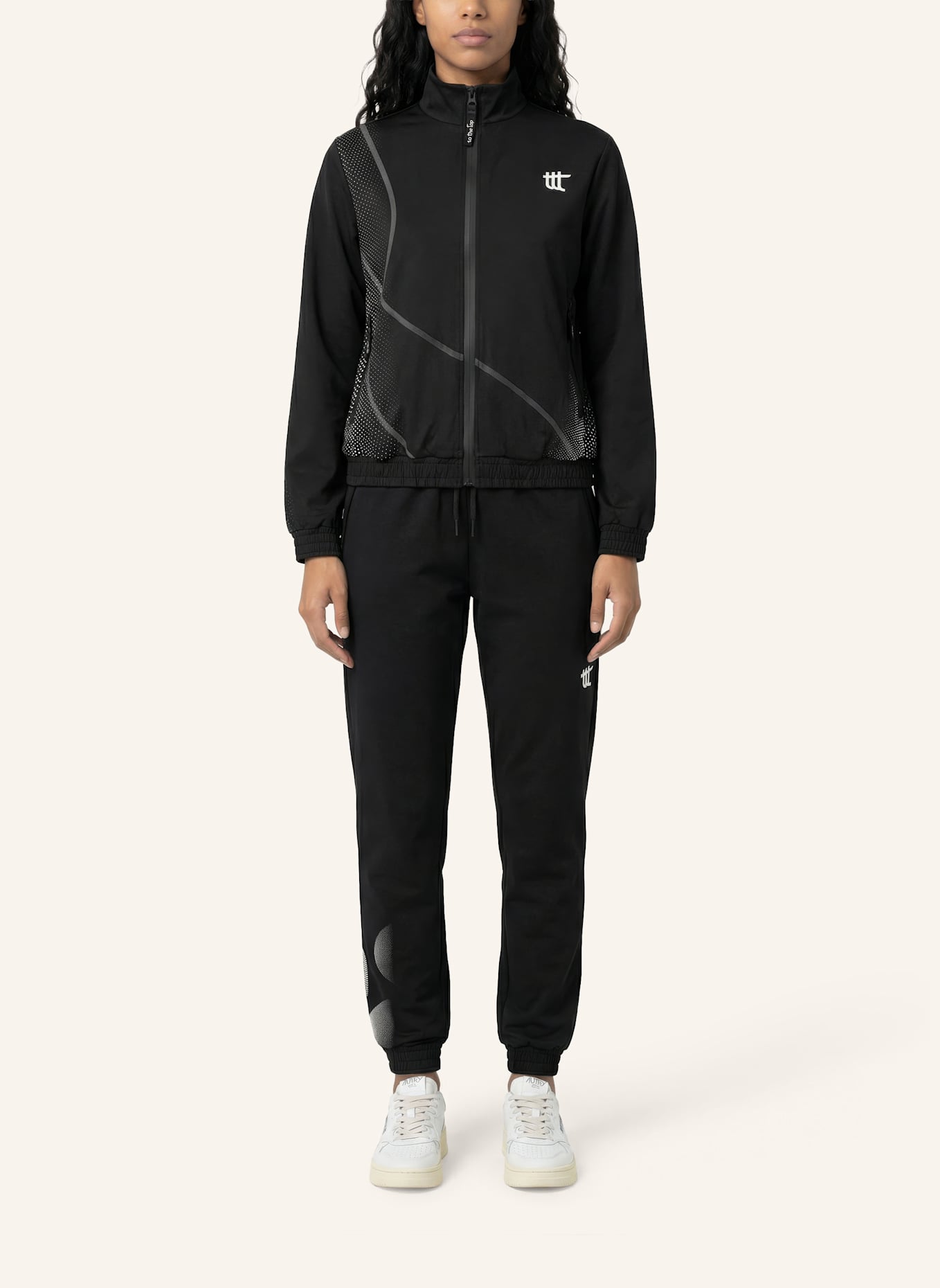 to the top Track Jacket Pace Track Jacket: SCHWARZ