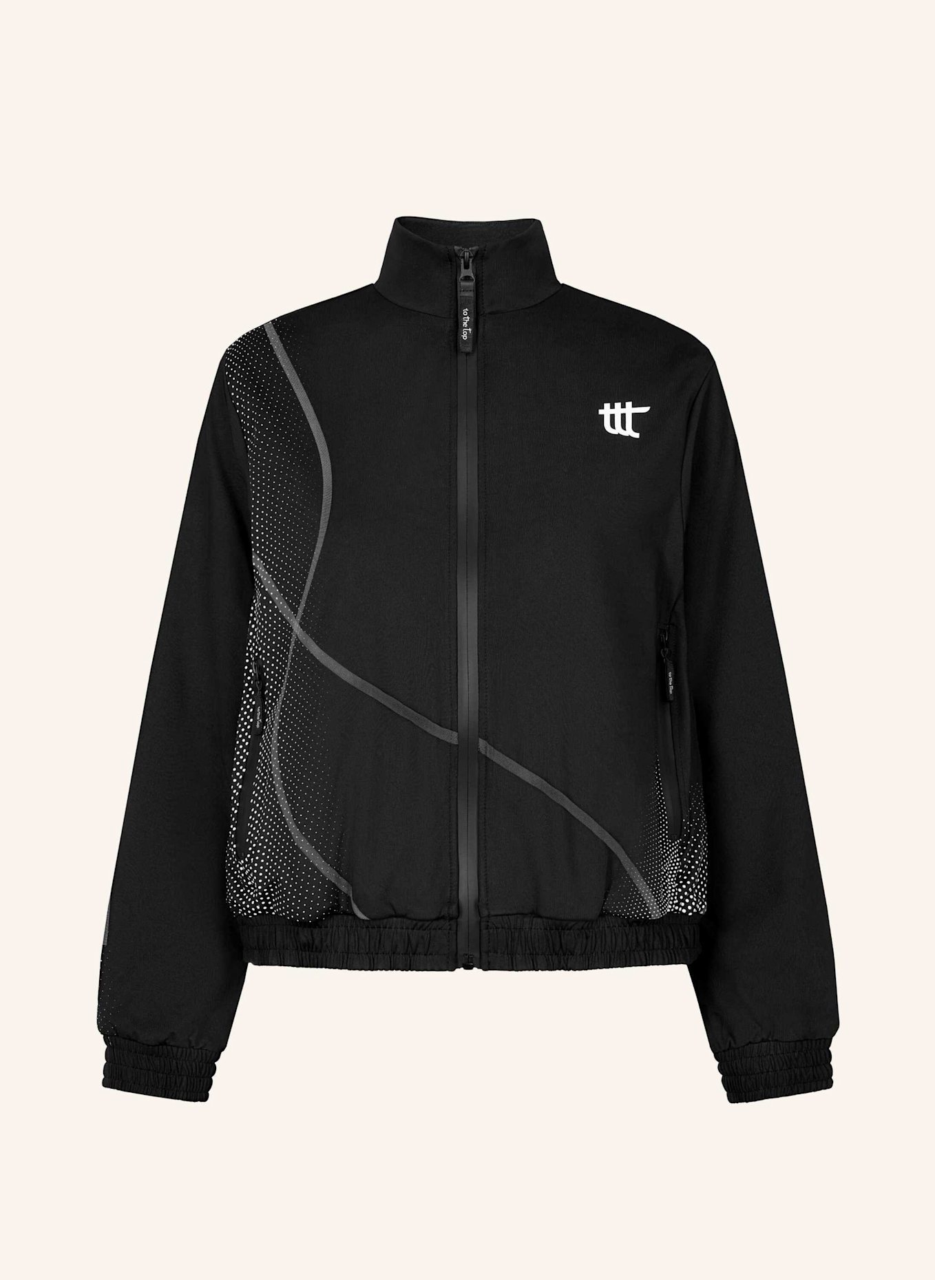 to the top Jacket PACE: SCHWARZ