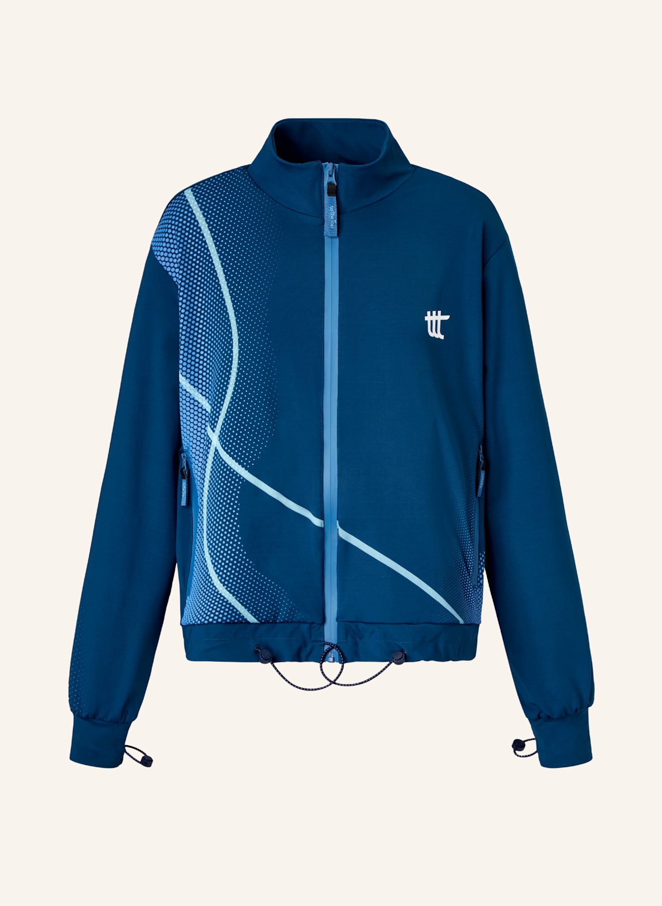 to the top Track Jacket PACE: BLAU