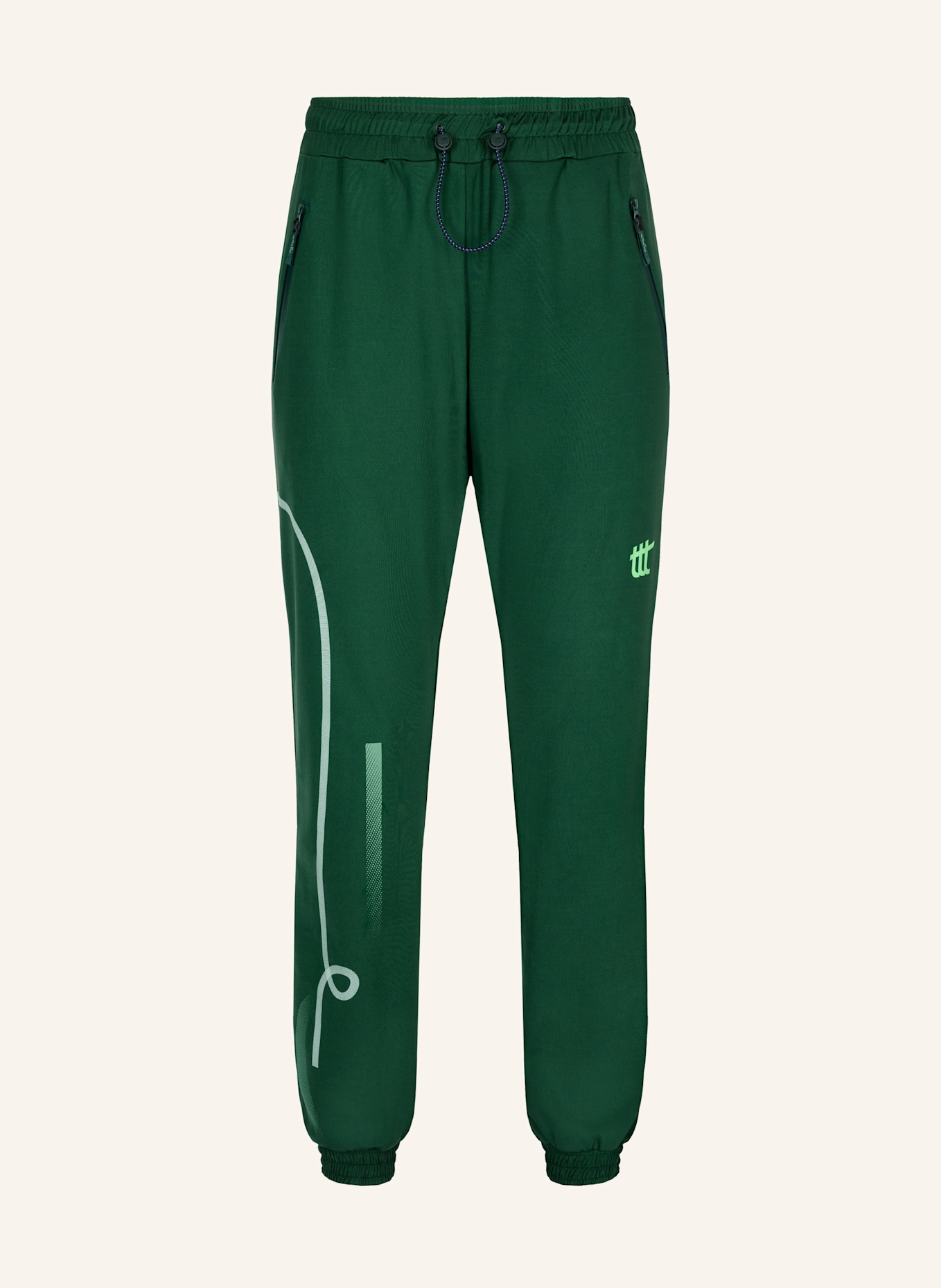 to the top Track Pants PACE: GRÜN