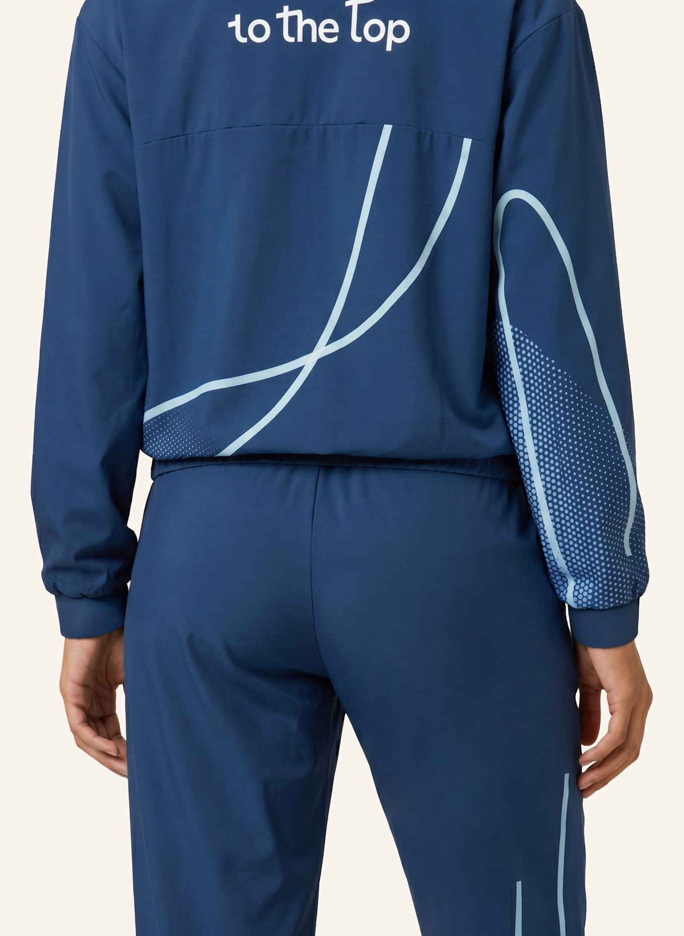 to the top Track Jacket PACE: BLAU