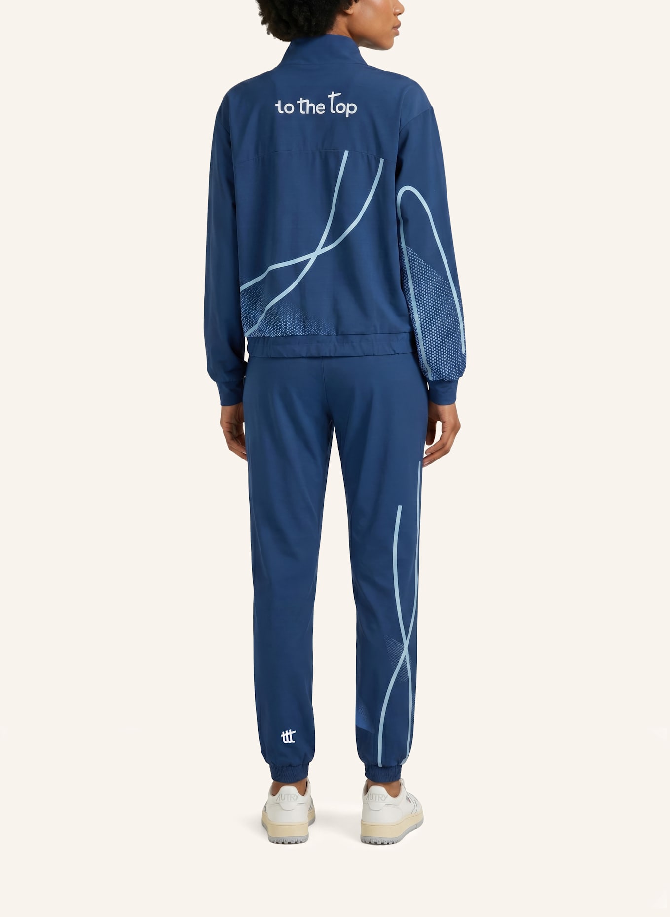 to the top Track Jacket PACE: BLAU