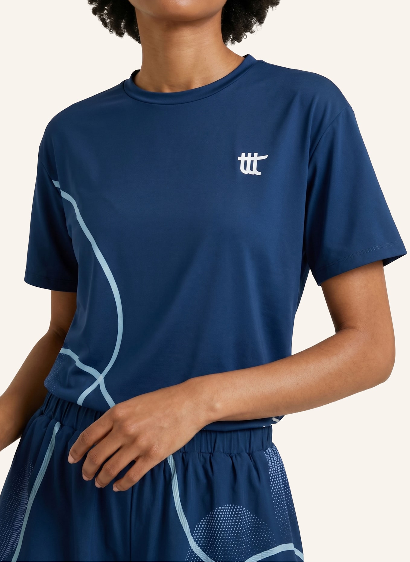 to the top T-Shirt Pace T-Shirt: BLAU