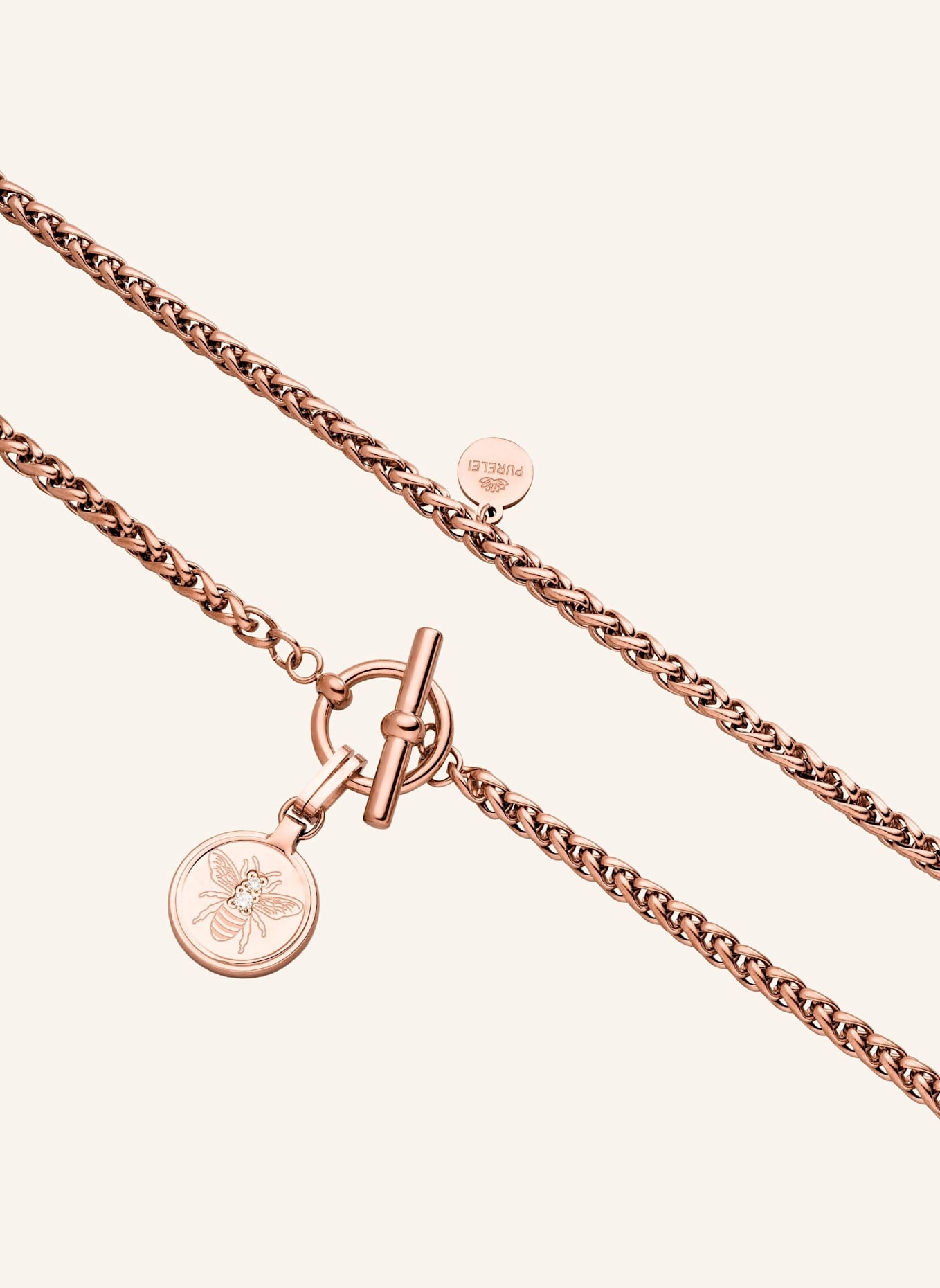 PURELEI Halskette LELE: ROSÉGOLD