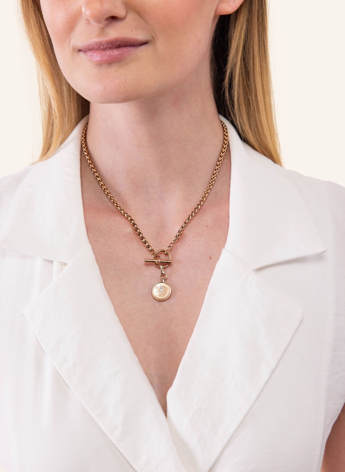 PURELEI Halskette LELE: ROSÉGOLD