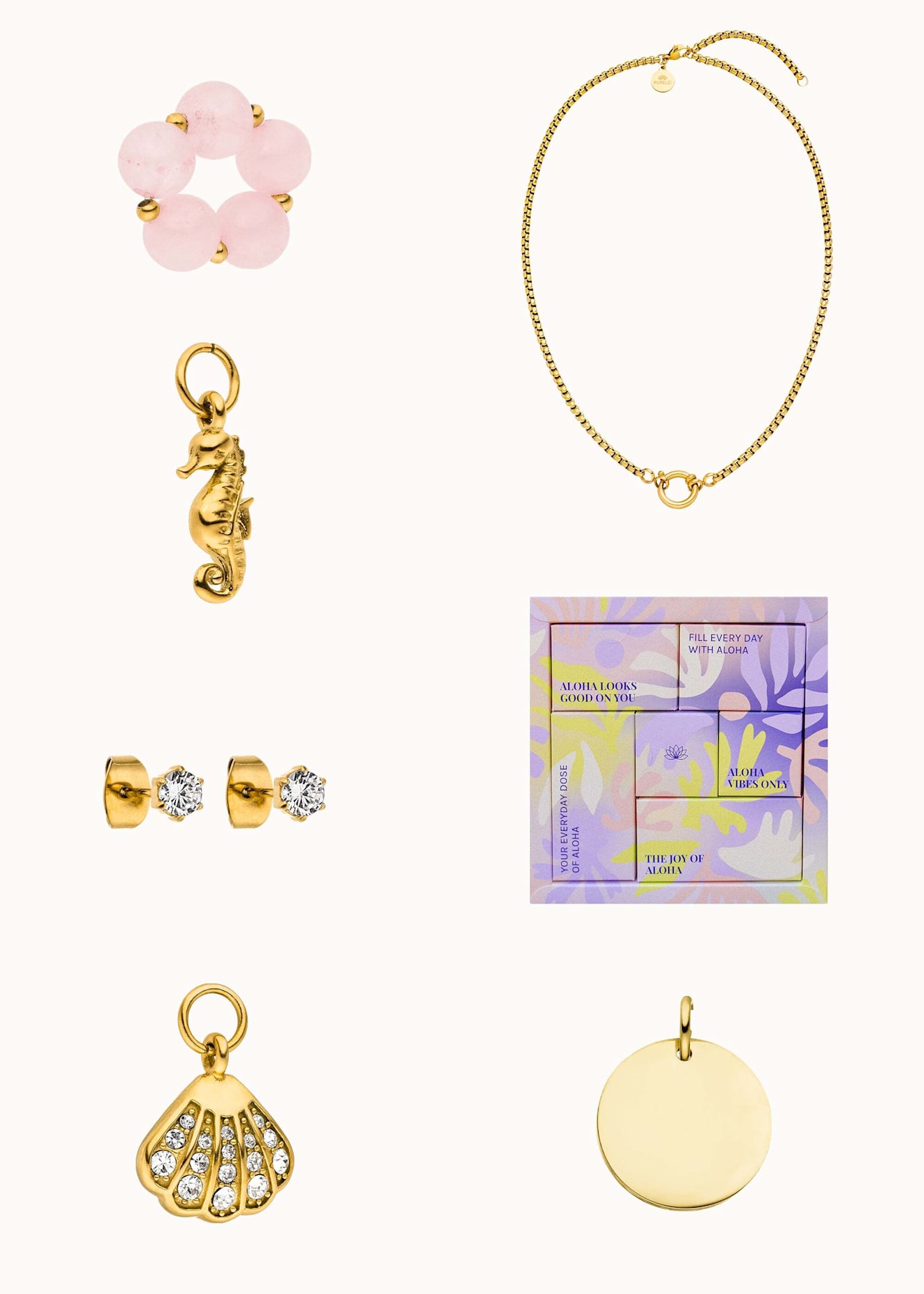 PURELEI Geschenkbox 6 DAYS OF JOY: GOLD