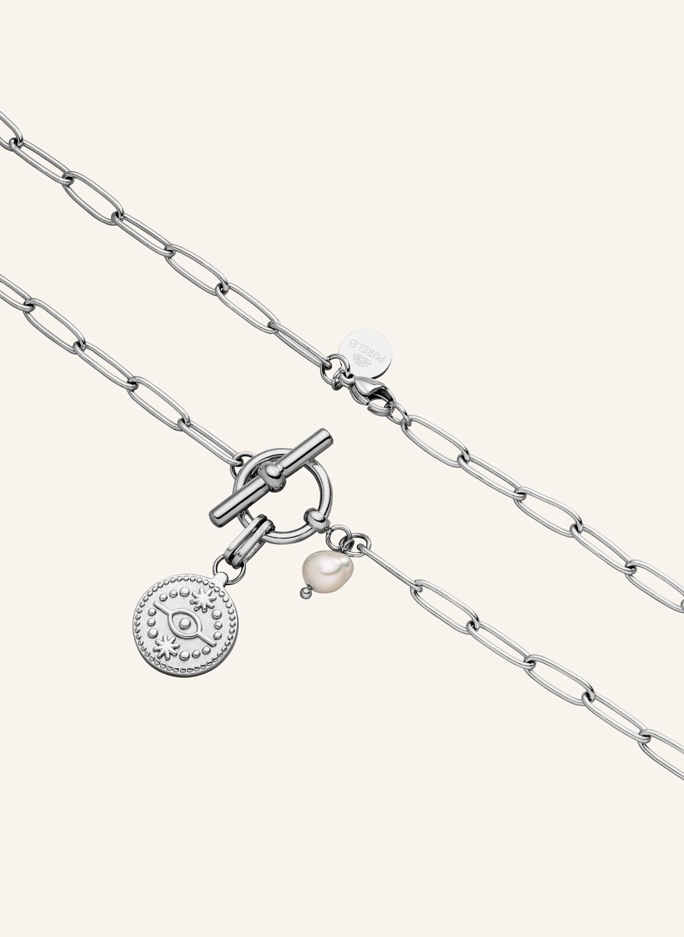 PURELEI Halsketten-Set MAKANI: SILBER