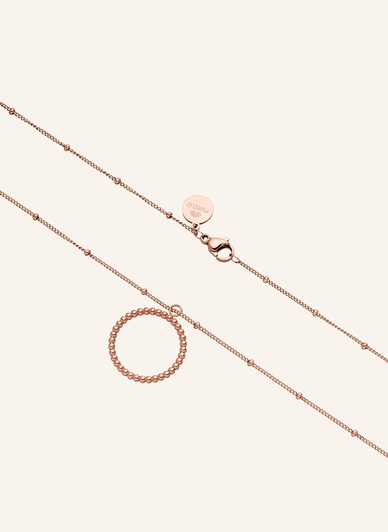 PURELEI Kette KARMA: ROSÉGOLD