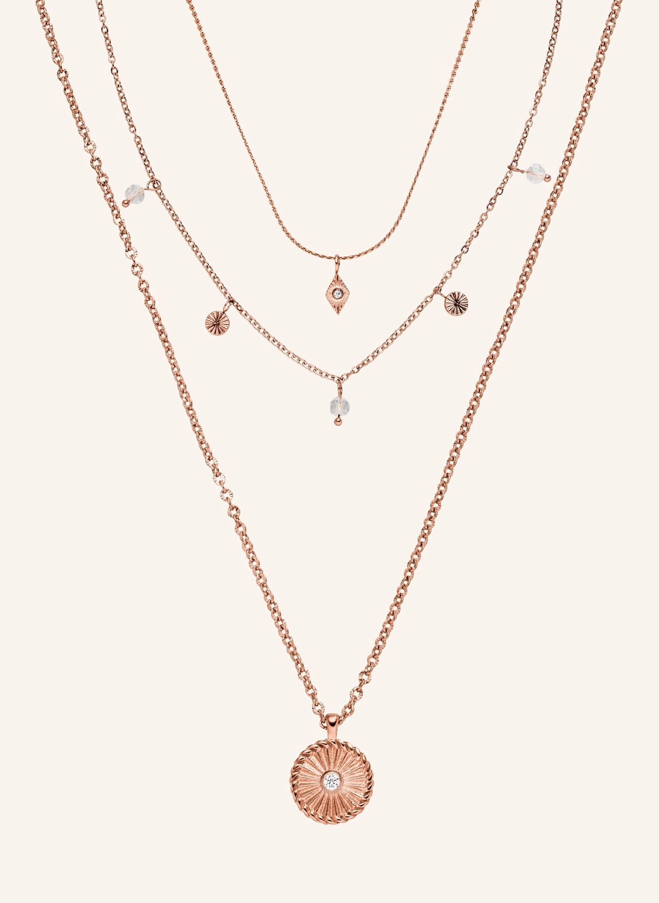 PURELEI Halsketten-Set KAIPO: ROSÉGOLD