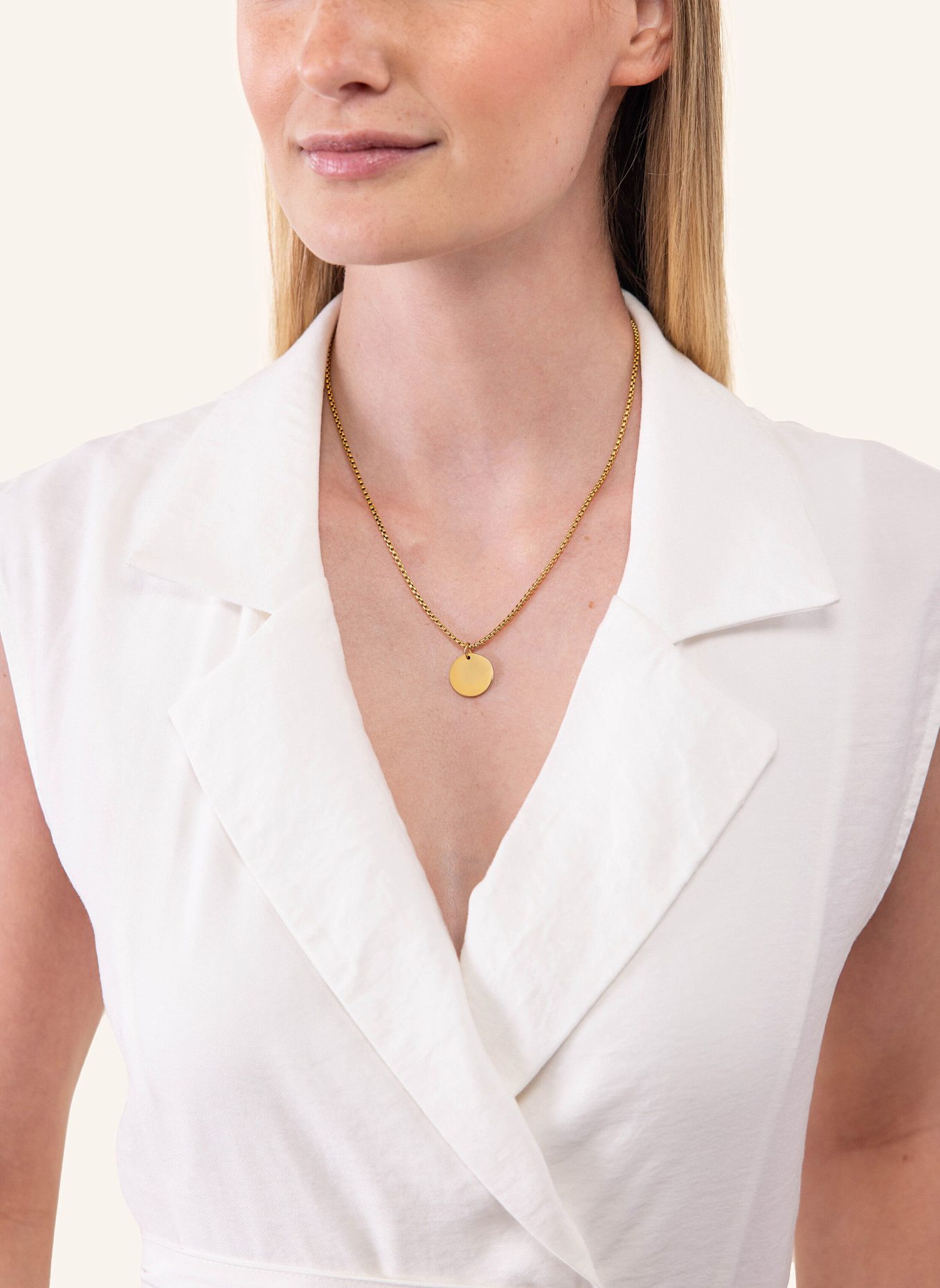 PURELEI Kette KUMU O COIN: GOLD